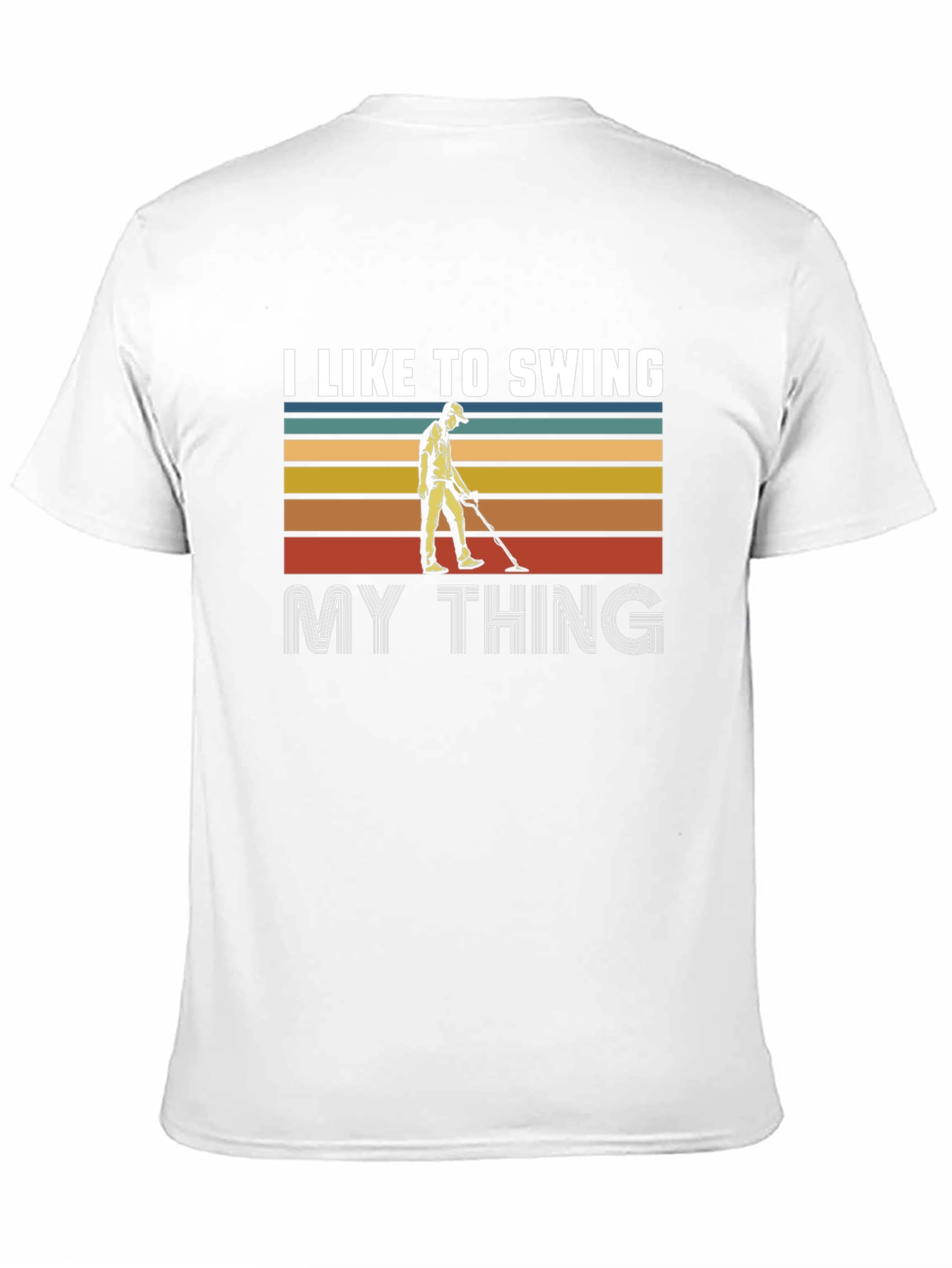I Like to Swing My Thing Retro T-Shirt