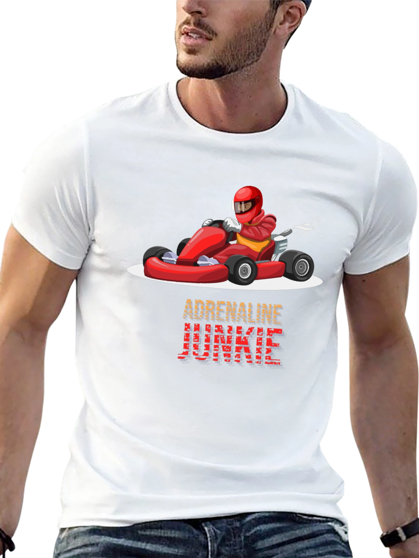 Adrenaline Junkie Go-Kart T-Shirt