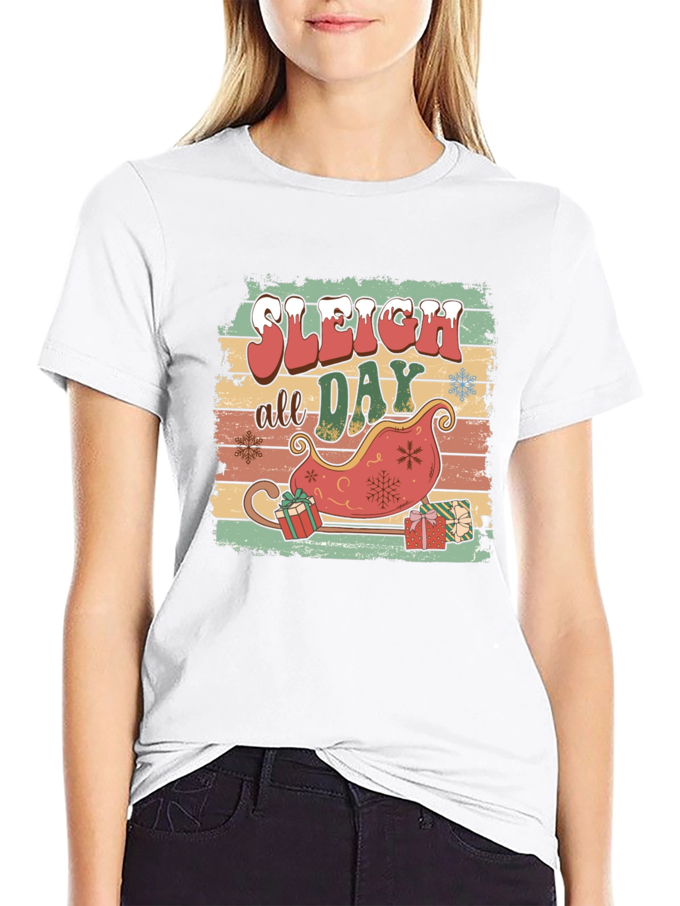 Sleigh All Day Graphic Tee