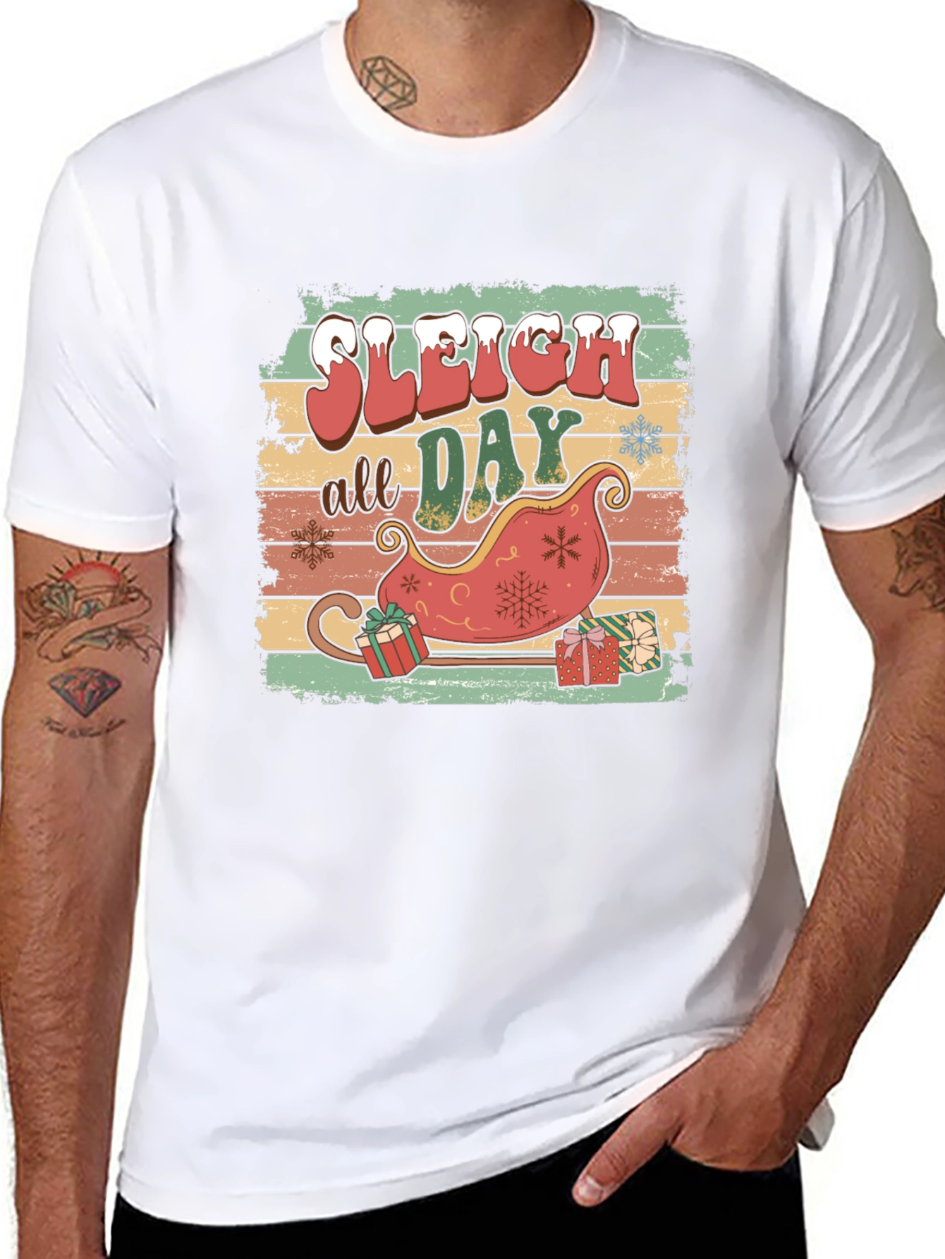 Sleigh All Day Graphic Tee