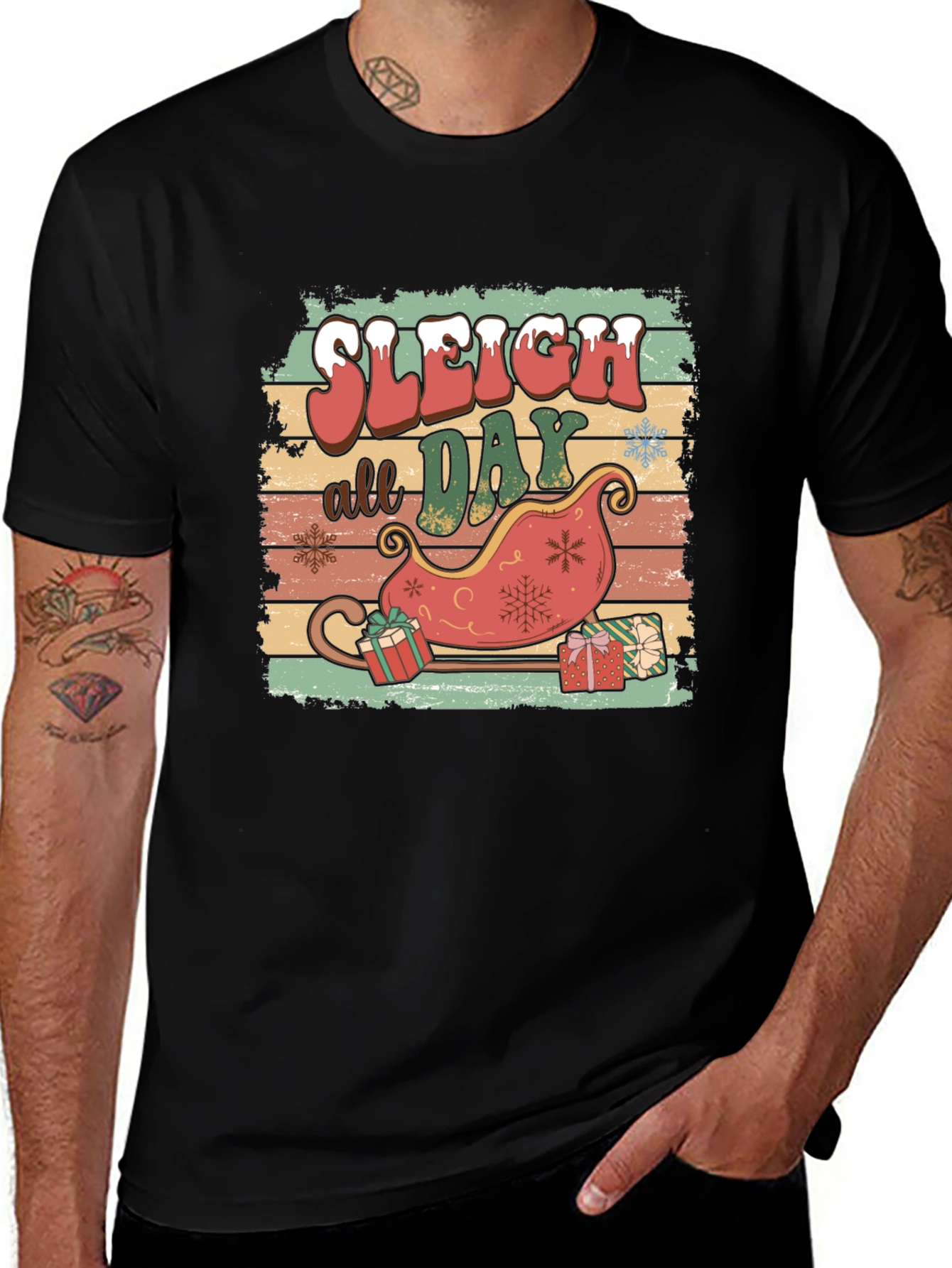 Sleigh All Day Graphic Tee
