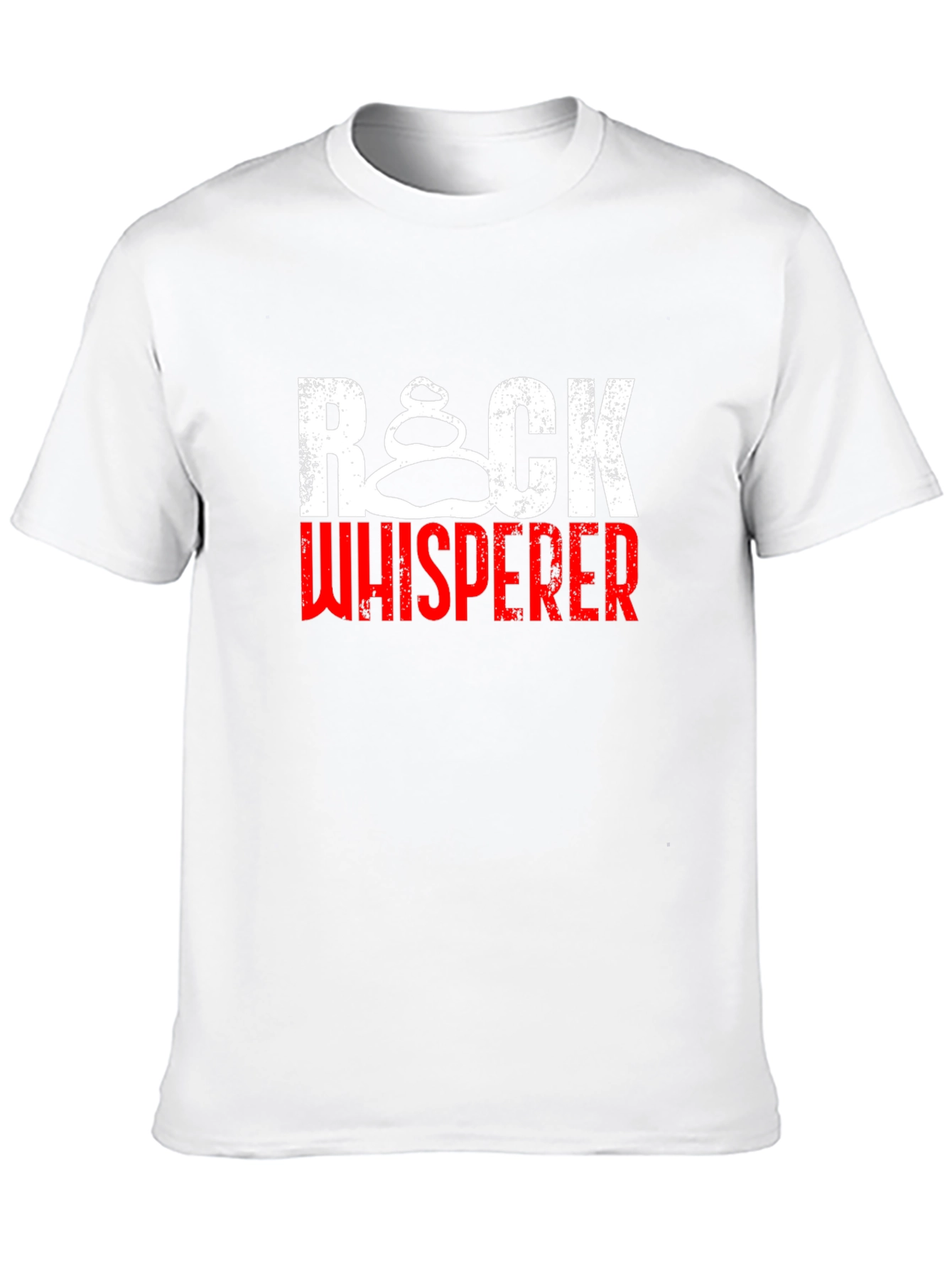 Rock Whisperer Black Cotton Tee