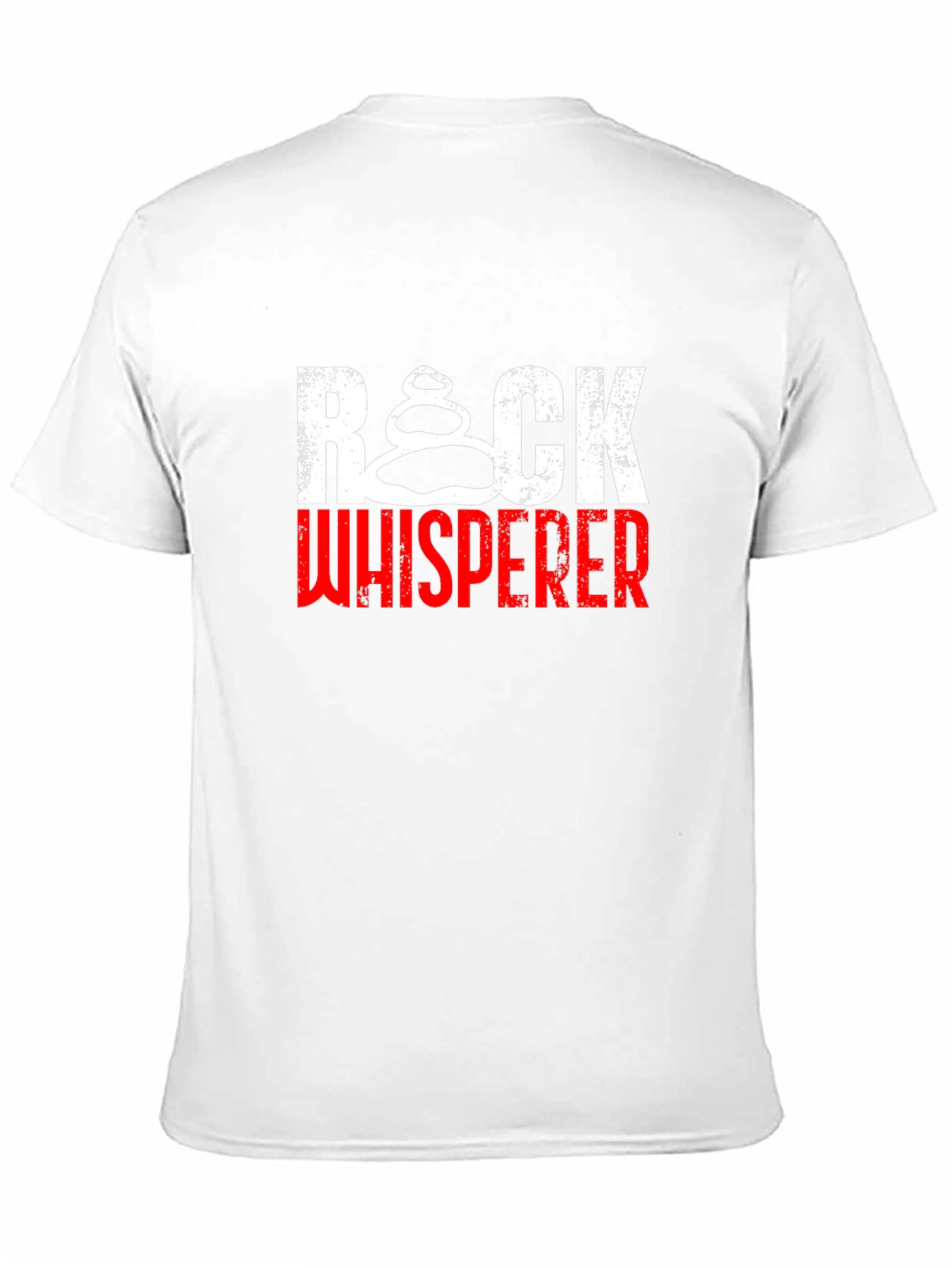 Rock Whisperer Black Cotton Tee