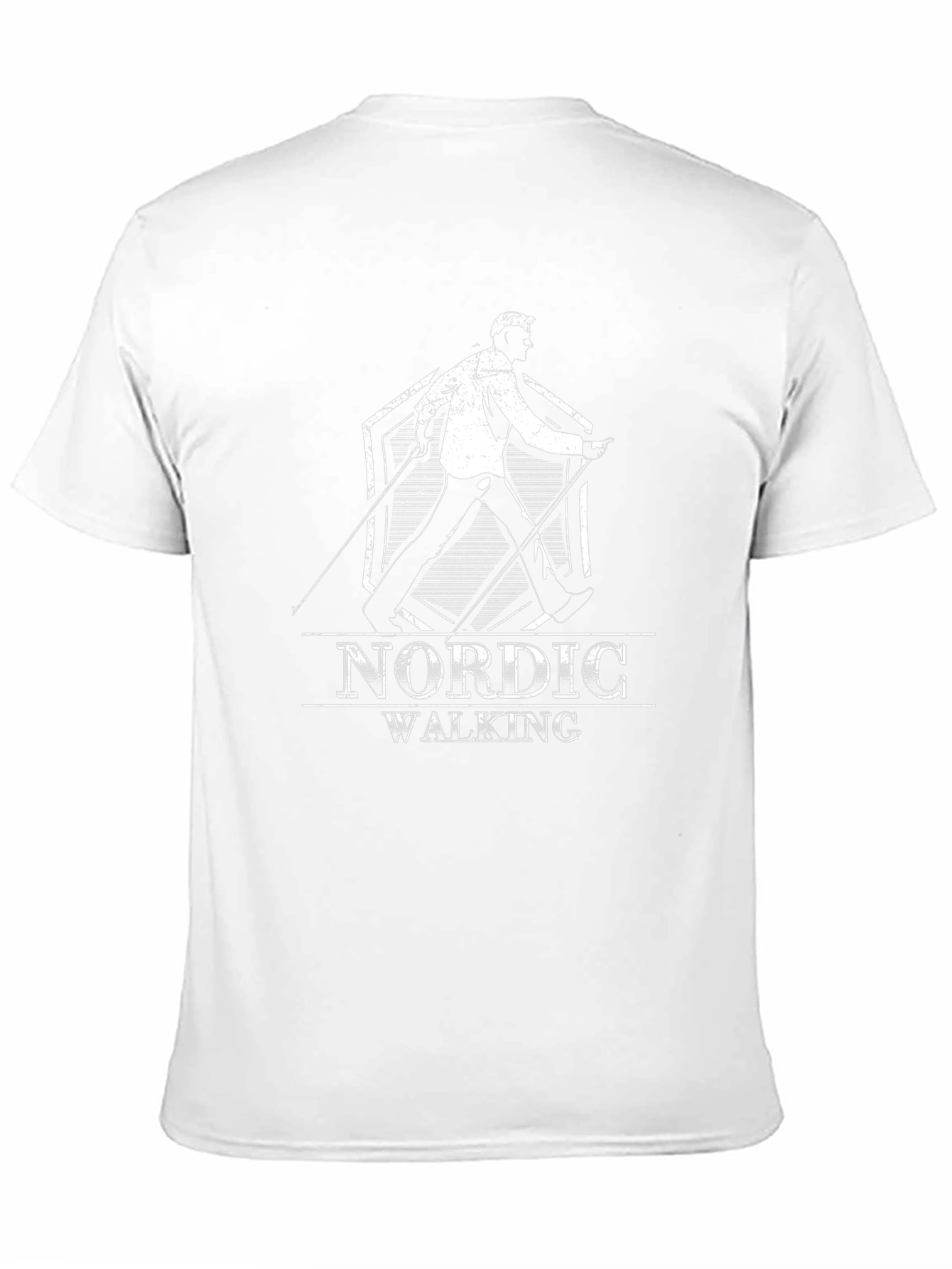 Nordic Walking Graphic T-Shirt - Casual Wear