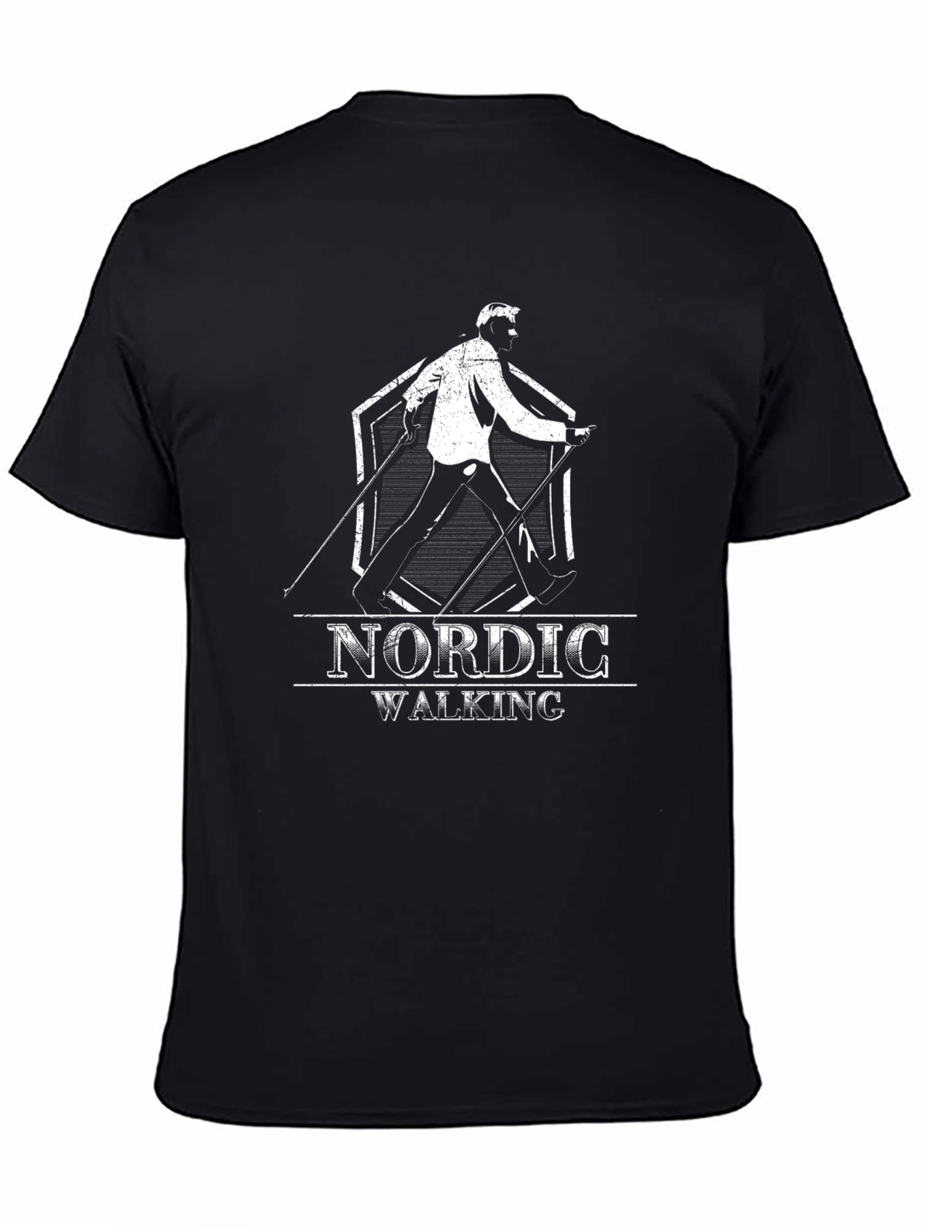 Nordic Walking Graphic T-Shirt - Casual Wear