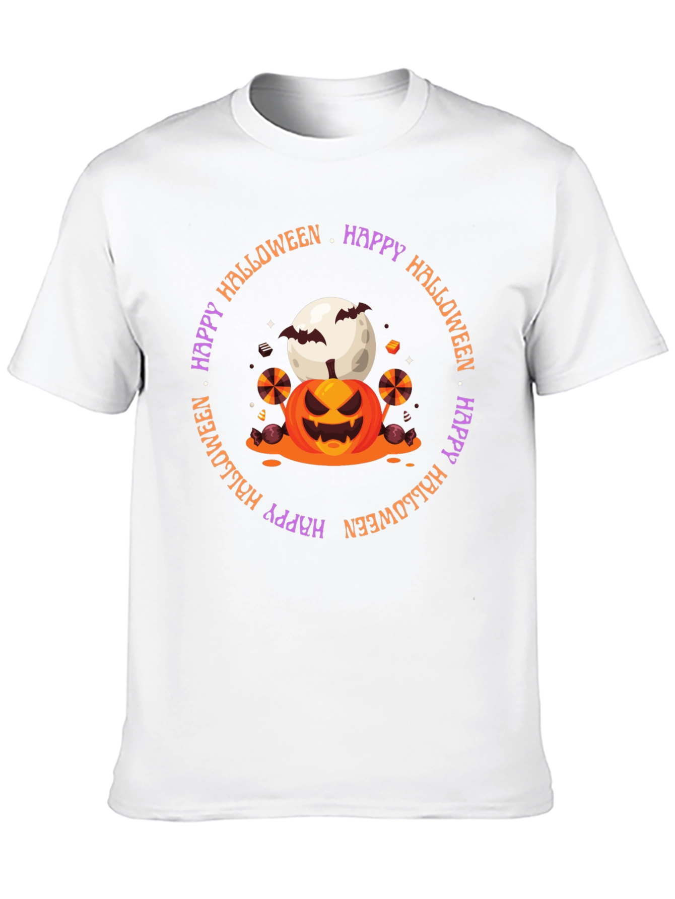 Happy Halloween Pumpkin Graphic Tee