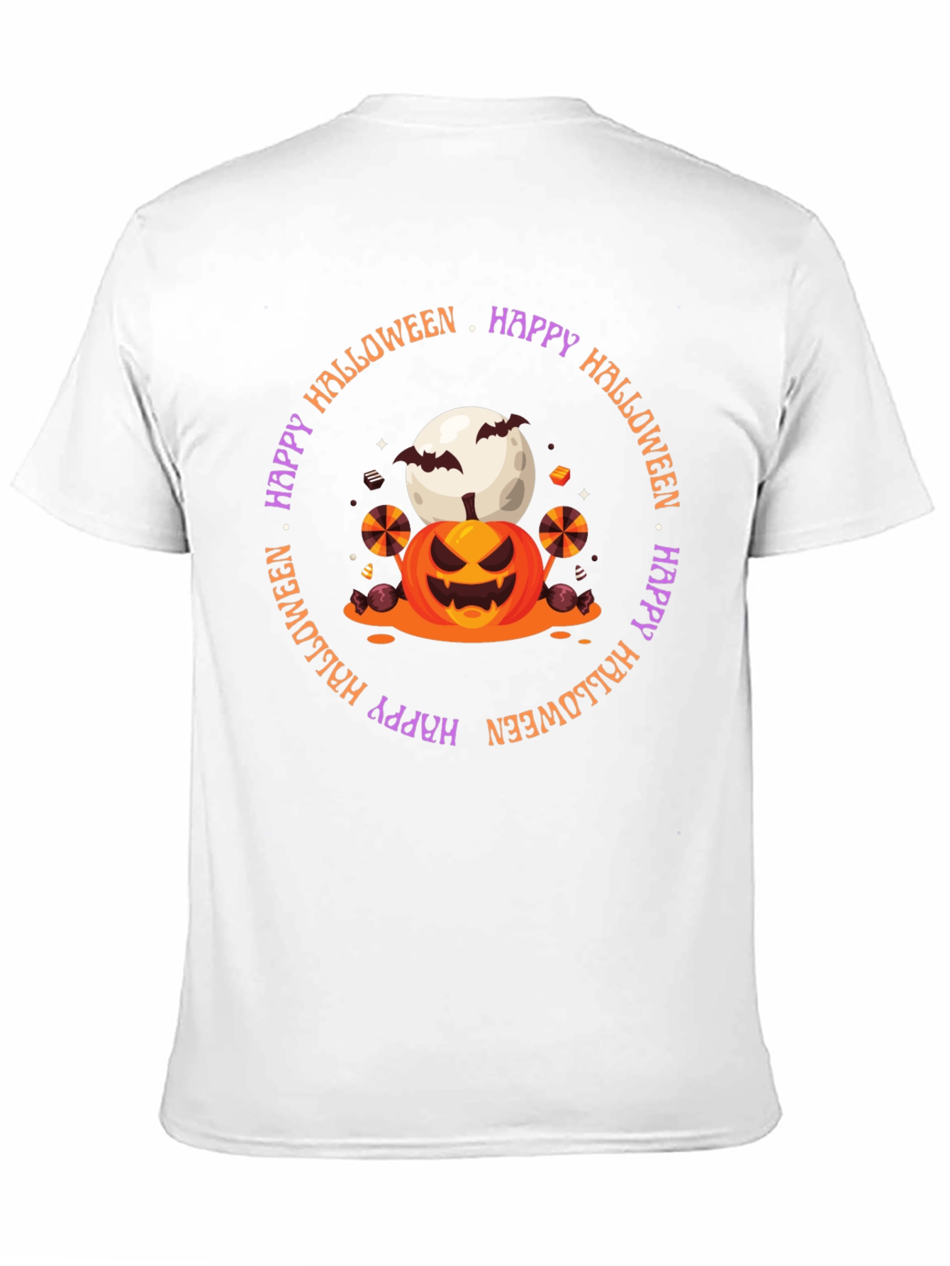 Happy Halloween Pumpkin Graphic Tee