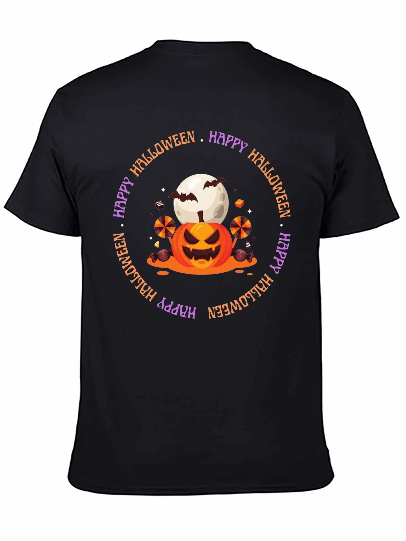 Happy Halloween Pumpkin Graphic Tee
