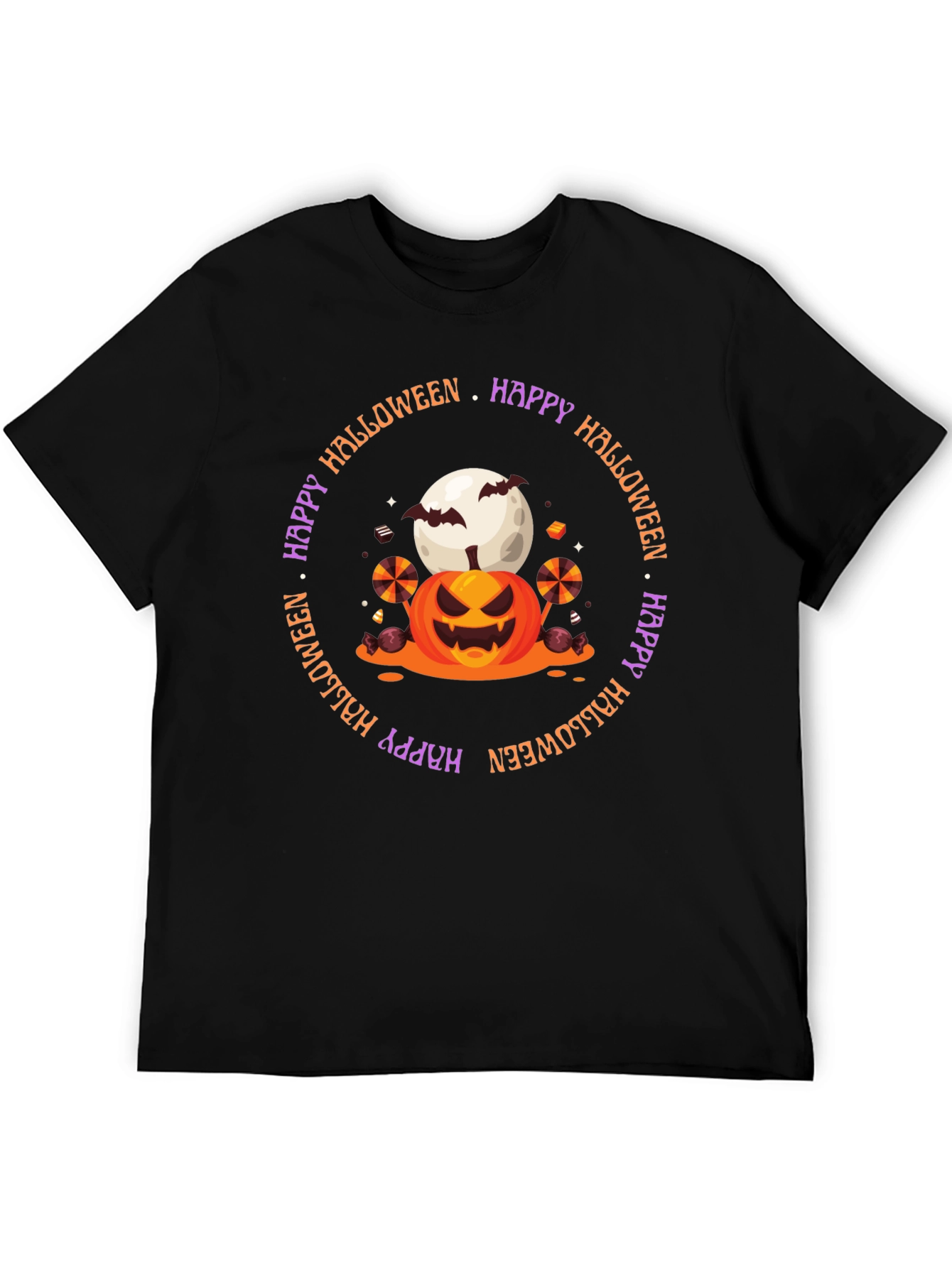 Happy Halloween Pumpkin Graphic Tee