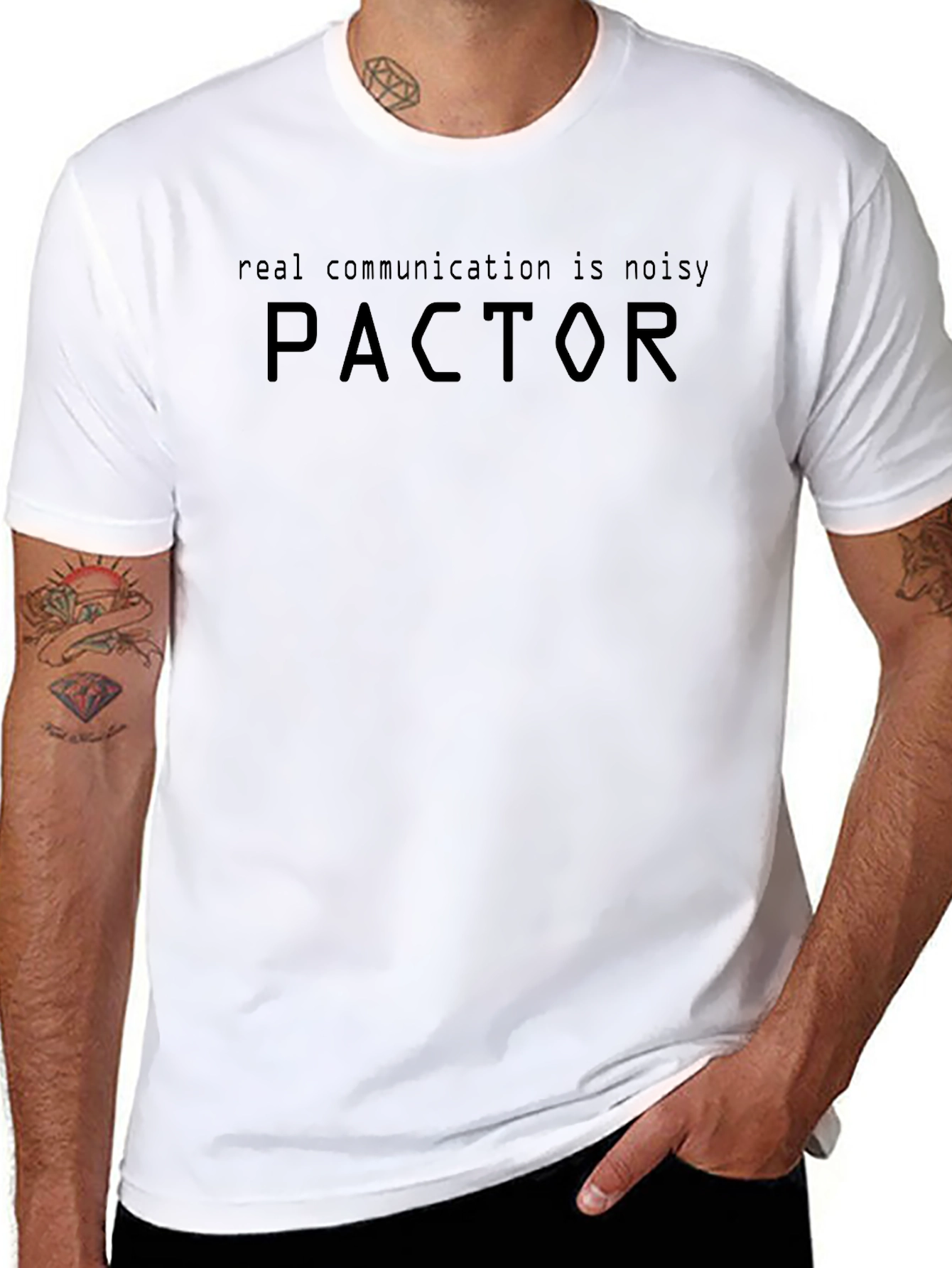 Real Communication is Noisy PACTOR T-Shirt