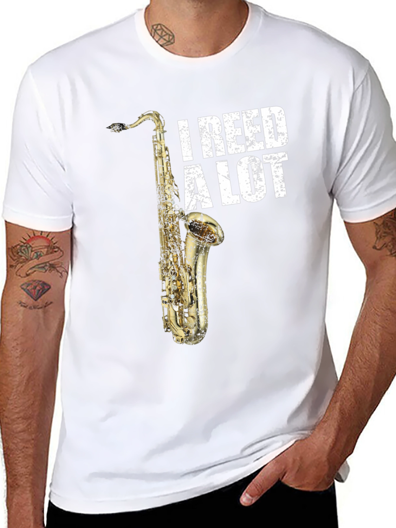 I Reed A Lot Saxophone T-Shirt