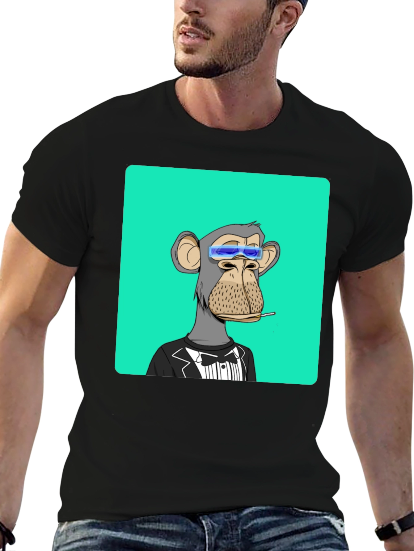 Bored Ape Yacht Club Tuxedo T-Shirt