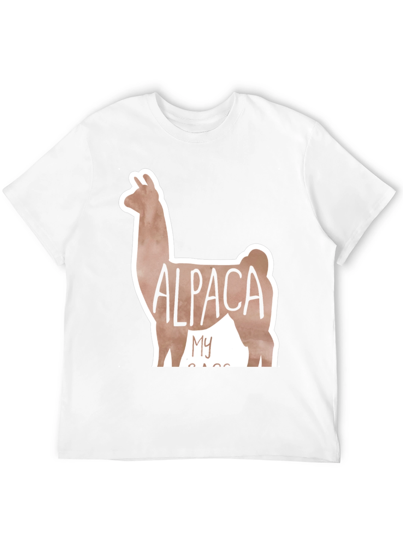 Alpaca My Bags Black Graphic Tee