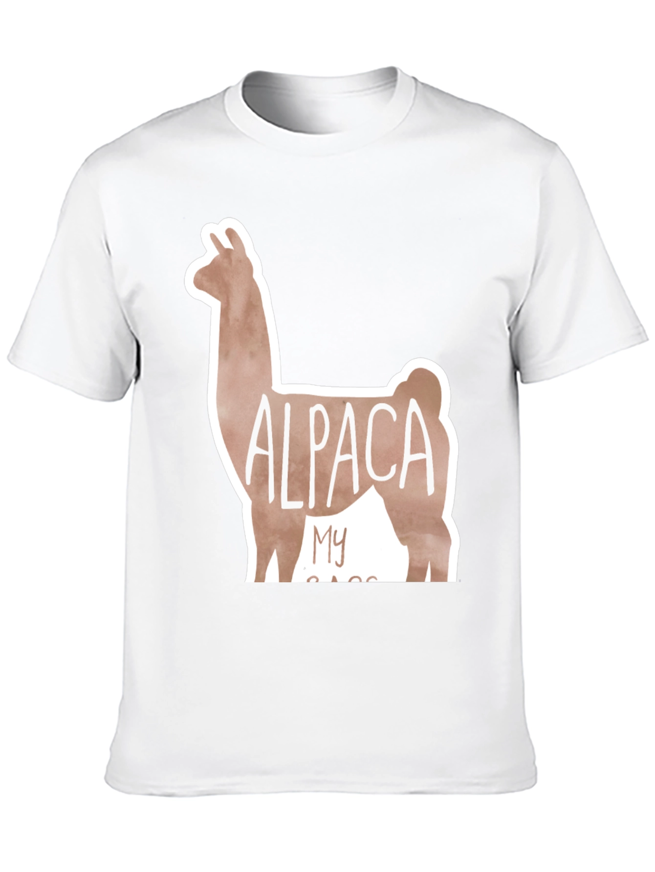 Alpaca My Bags Black Graphic Tee