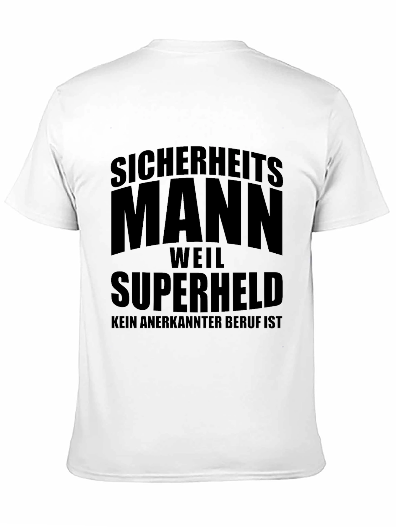 Security Man Superhero T-Shirt