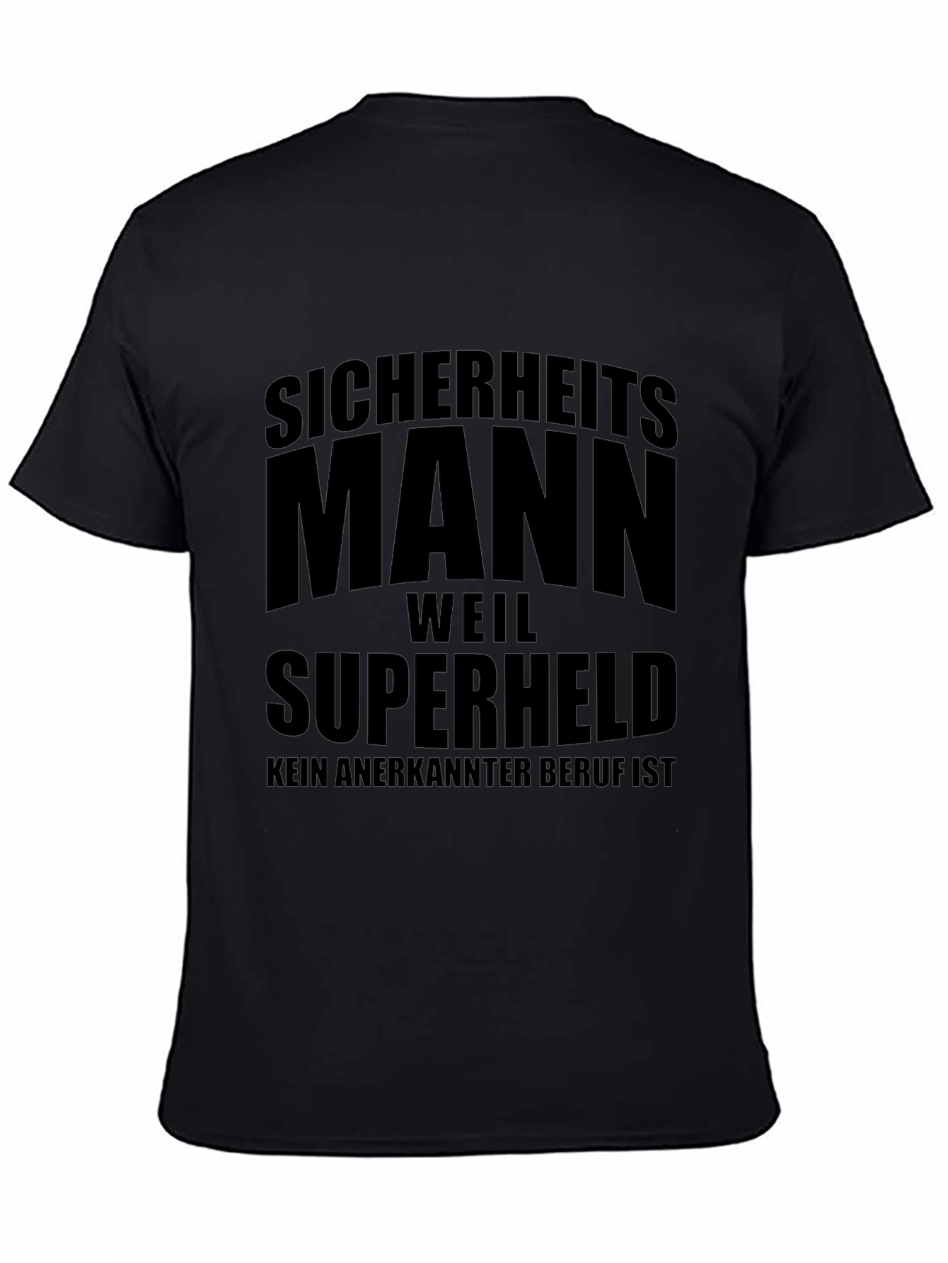 Security Man Superhero T-Shirt