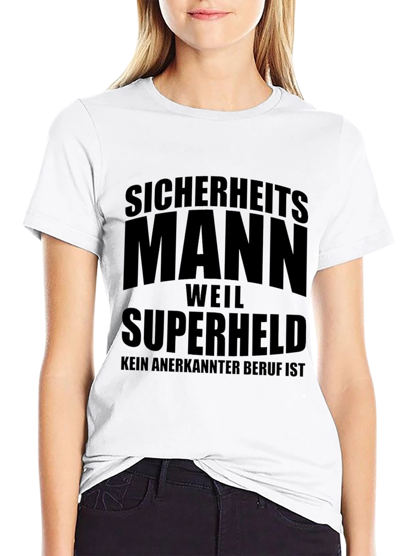Security Man Superhero T-Shirt