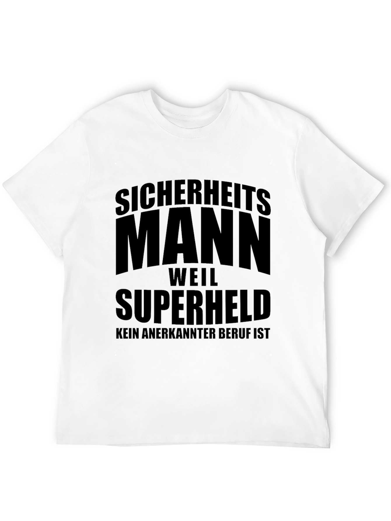 Security Man Superhero T-Shirt