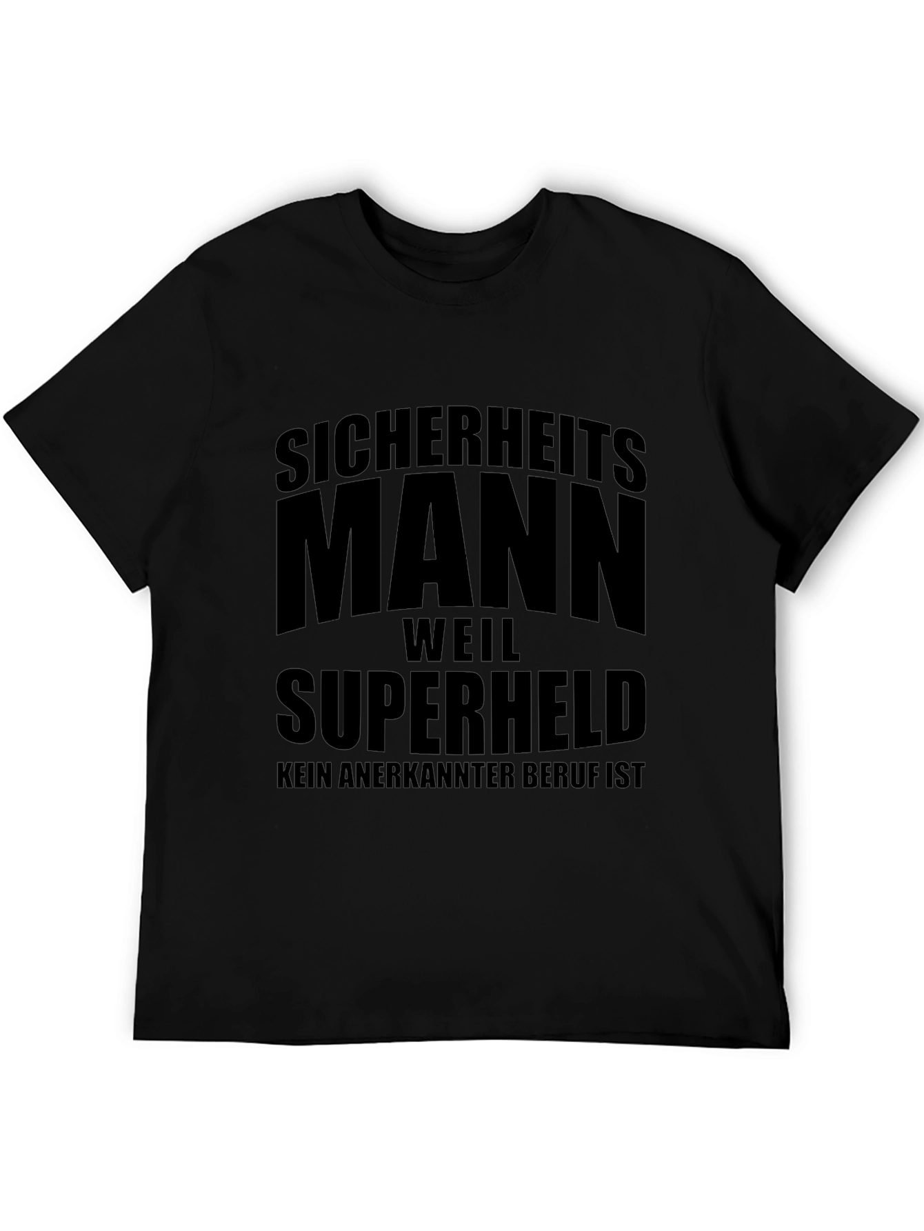 Security Man Superhero T-Shirt