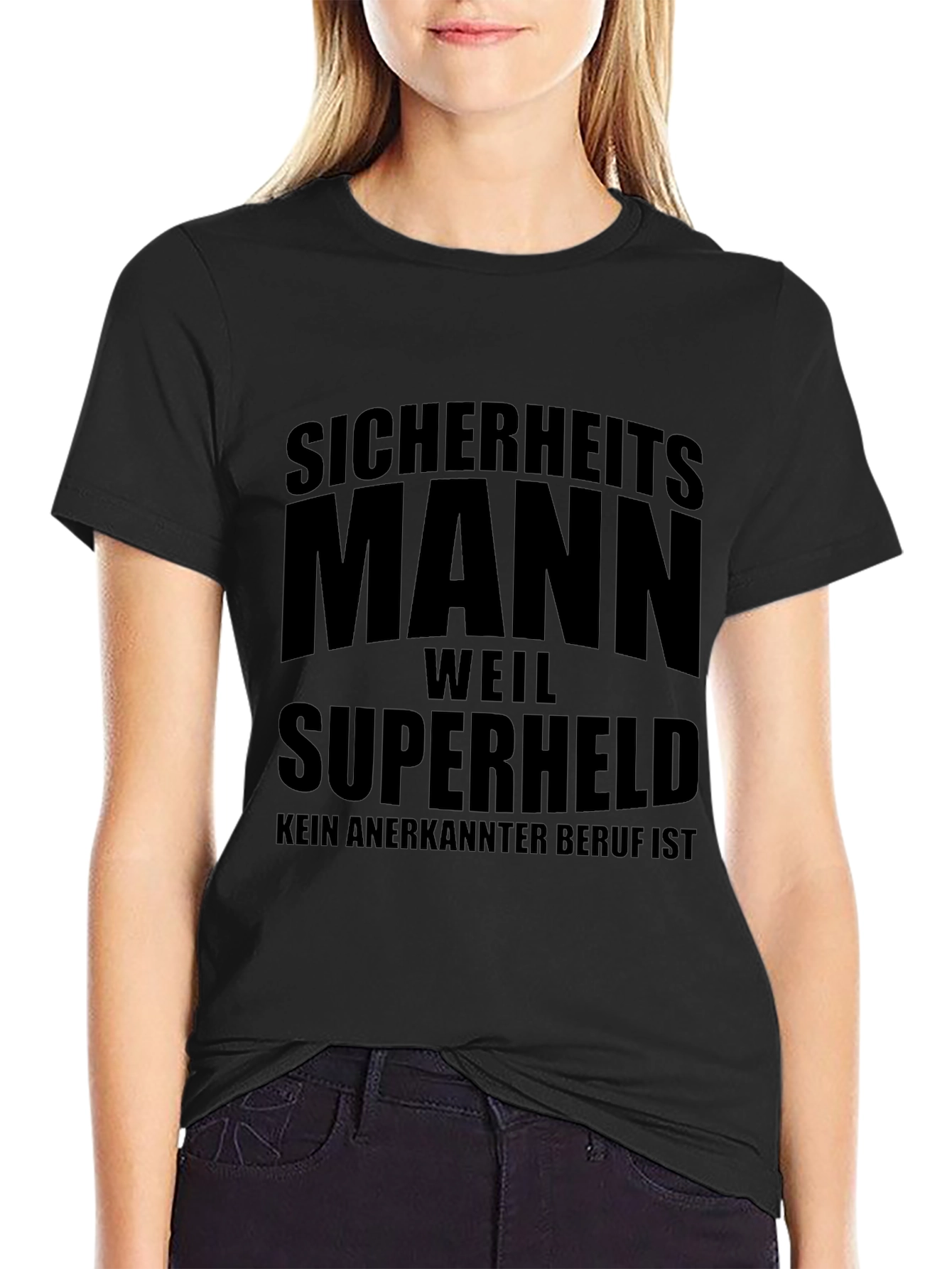 Security Man Superhero T-Shirt