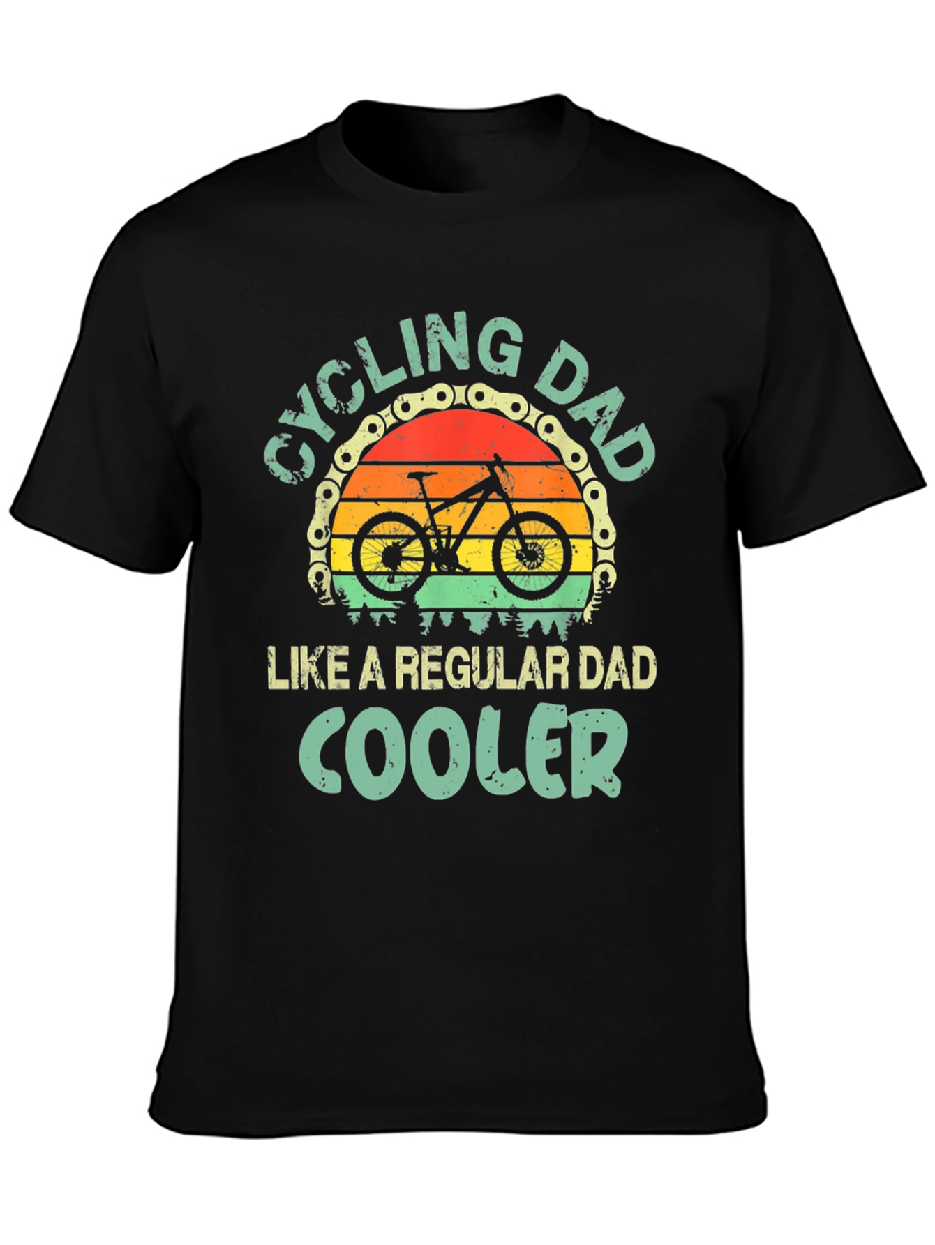 Cycling Dad T-Shirt - Cool Dad Tee
