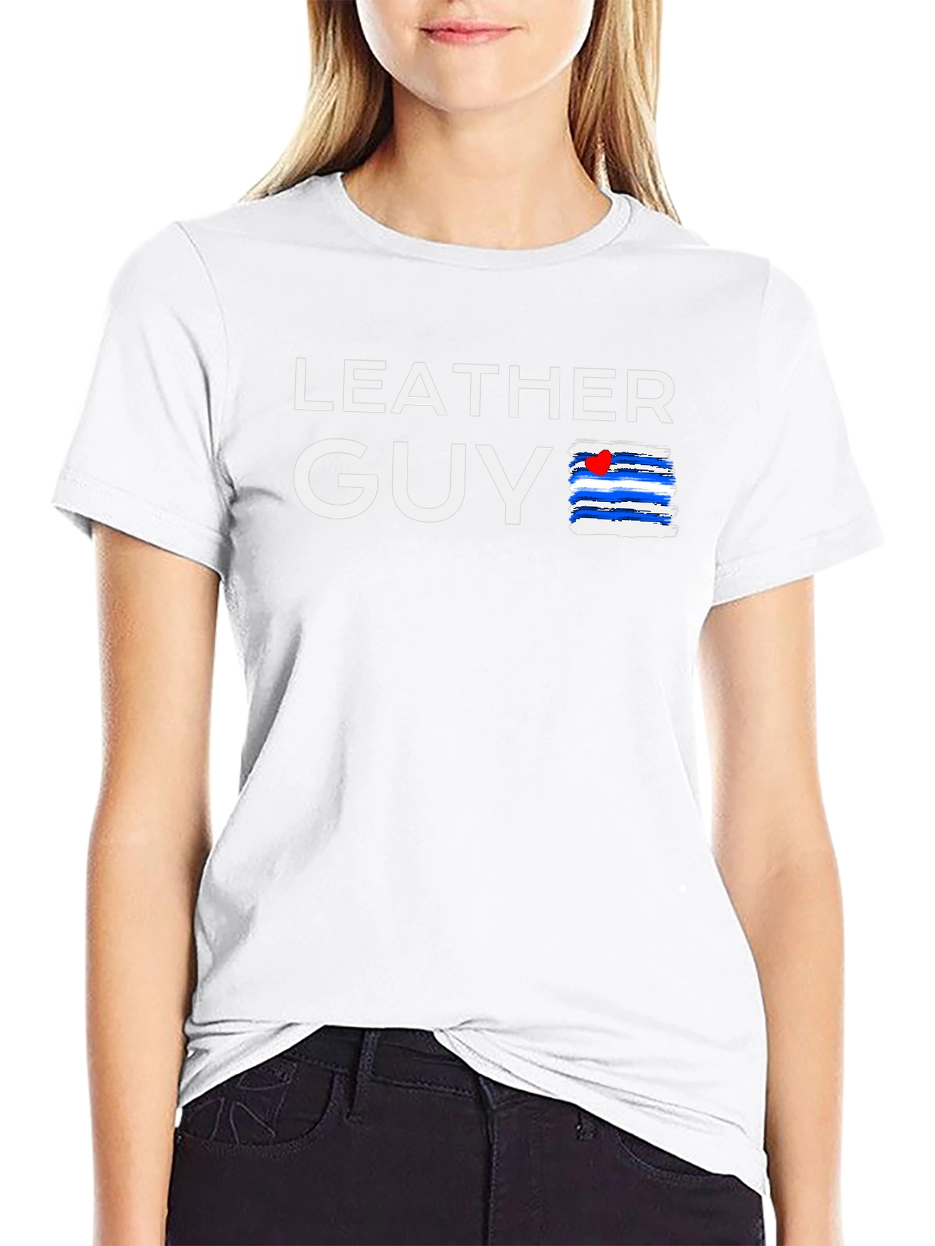 Leather Guy Pride T-Shirt - Black