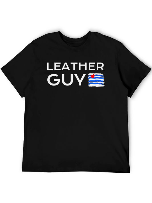 Leather Guy Pride T-Shirt - Black