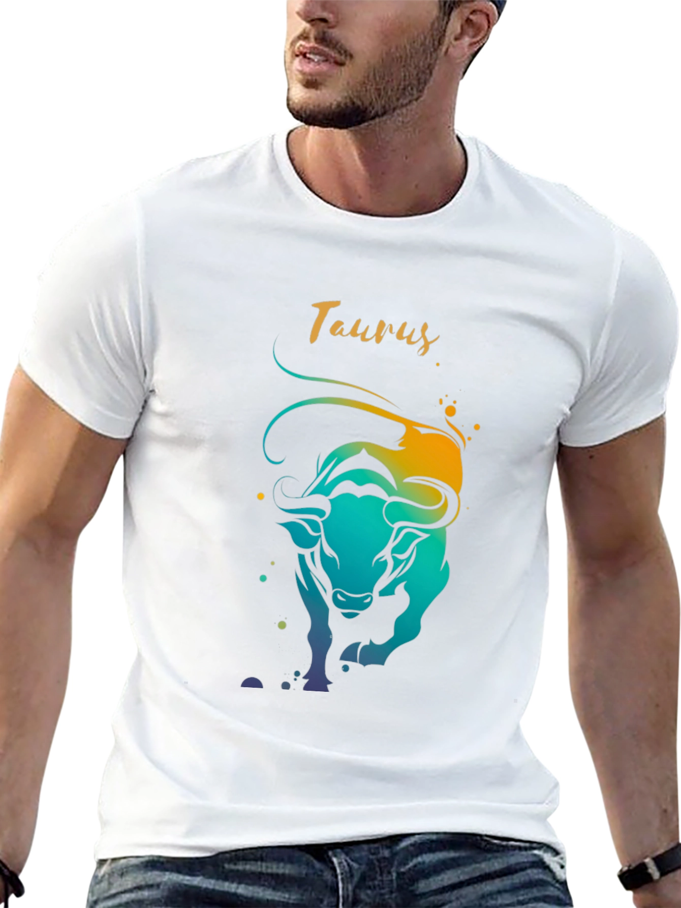 Taurus Zodiac Graphic T-Shirt - Trendy Horoscope Tee