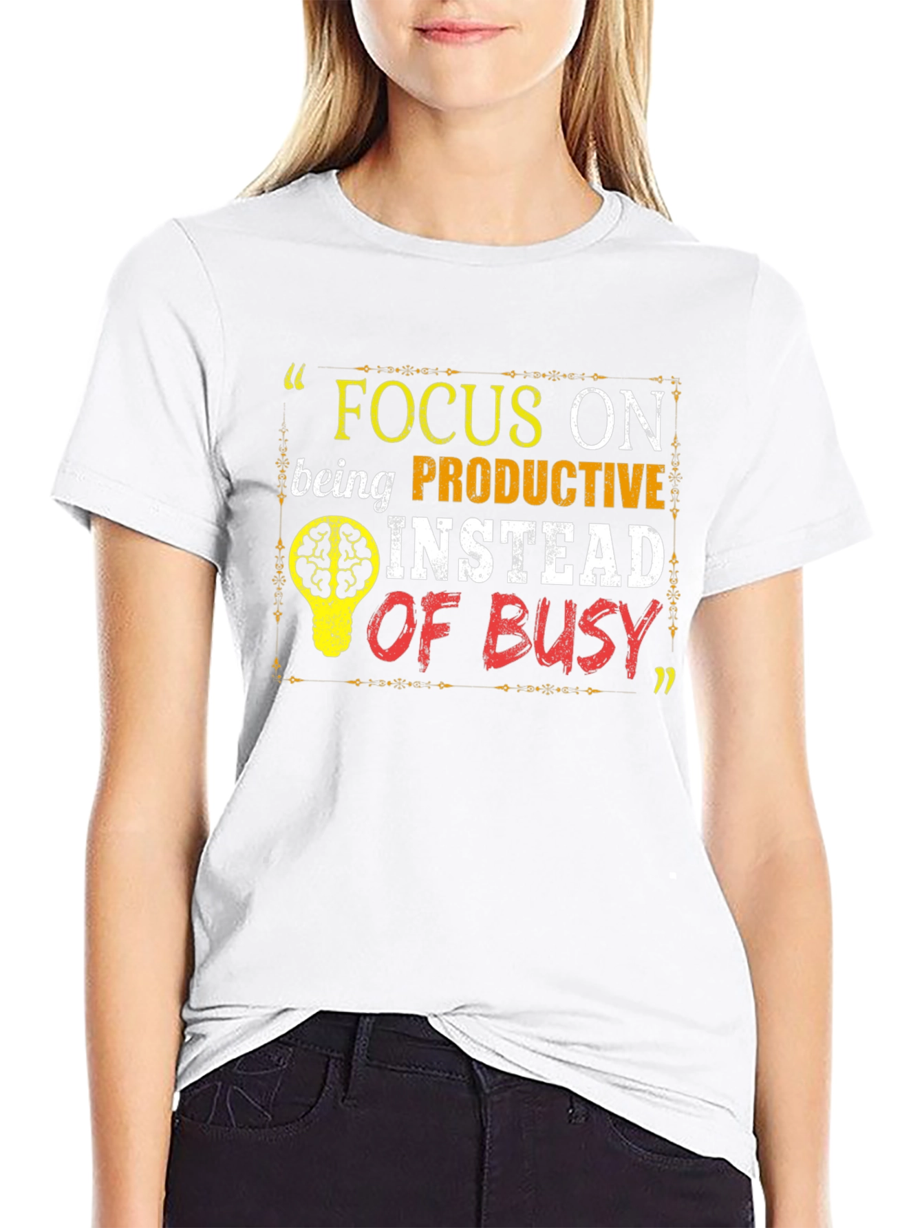 Focus on Being Productive T-Shirt