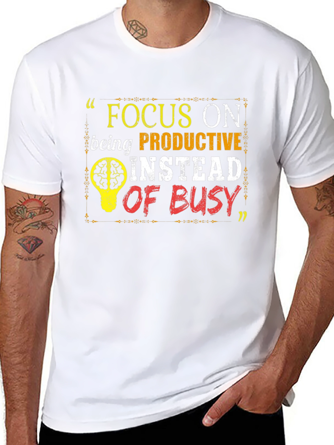 Focus on Being Productive T-Shirt