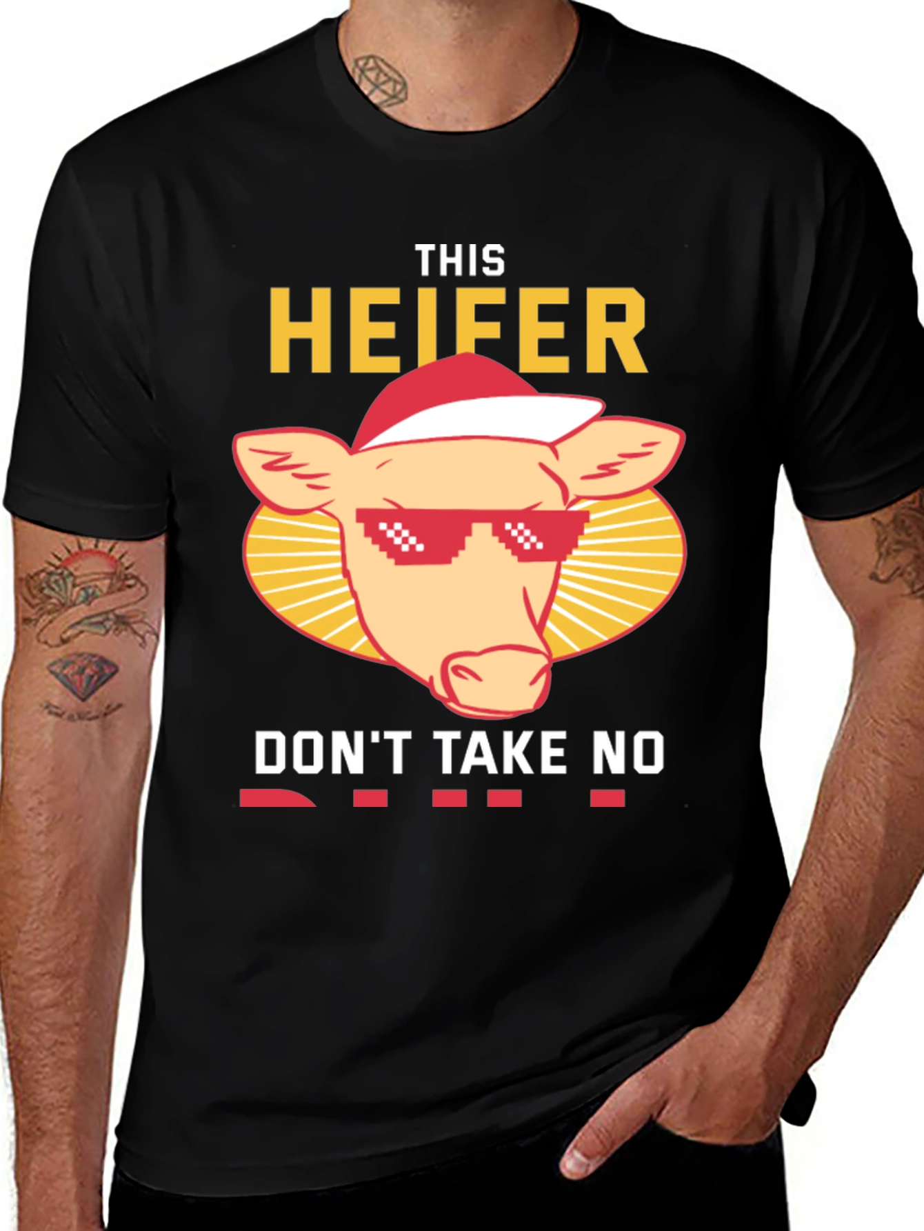 Funny This Heifer Dont Take No Shirt