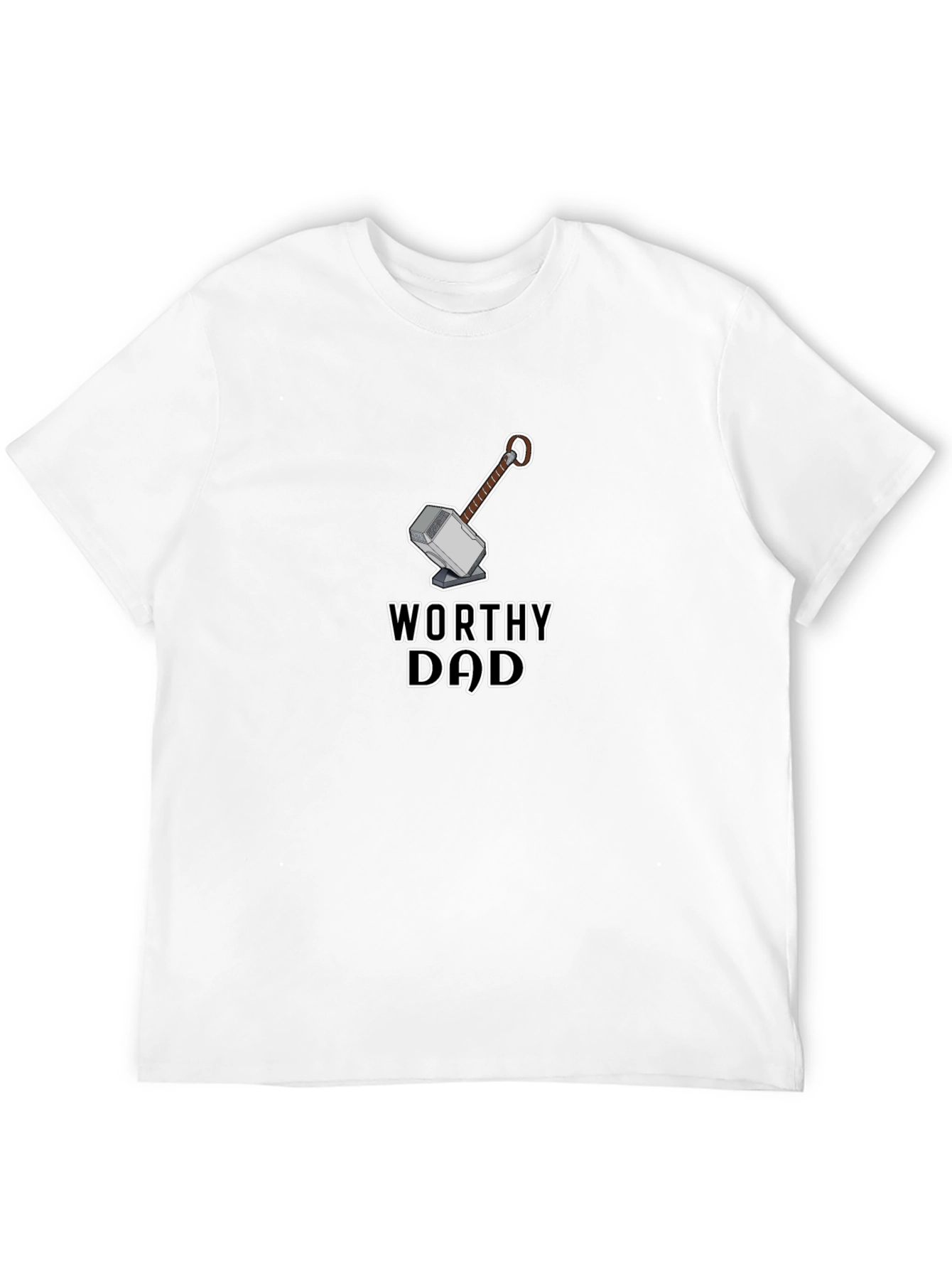 Worthy Dad T-Shirt - Superhero Dad Gift