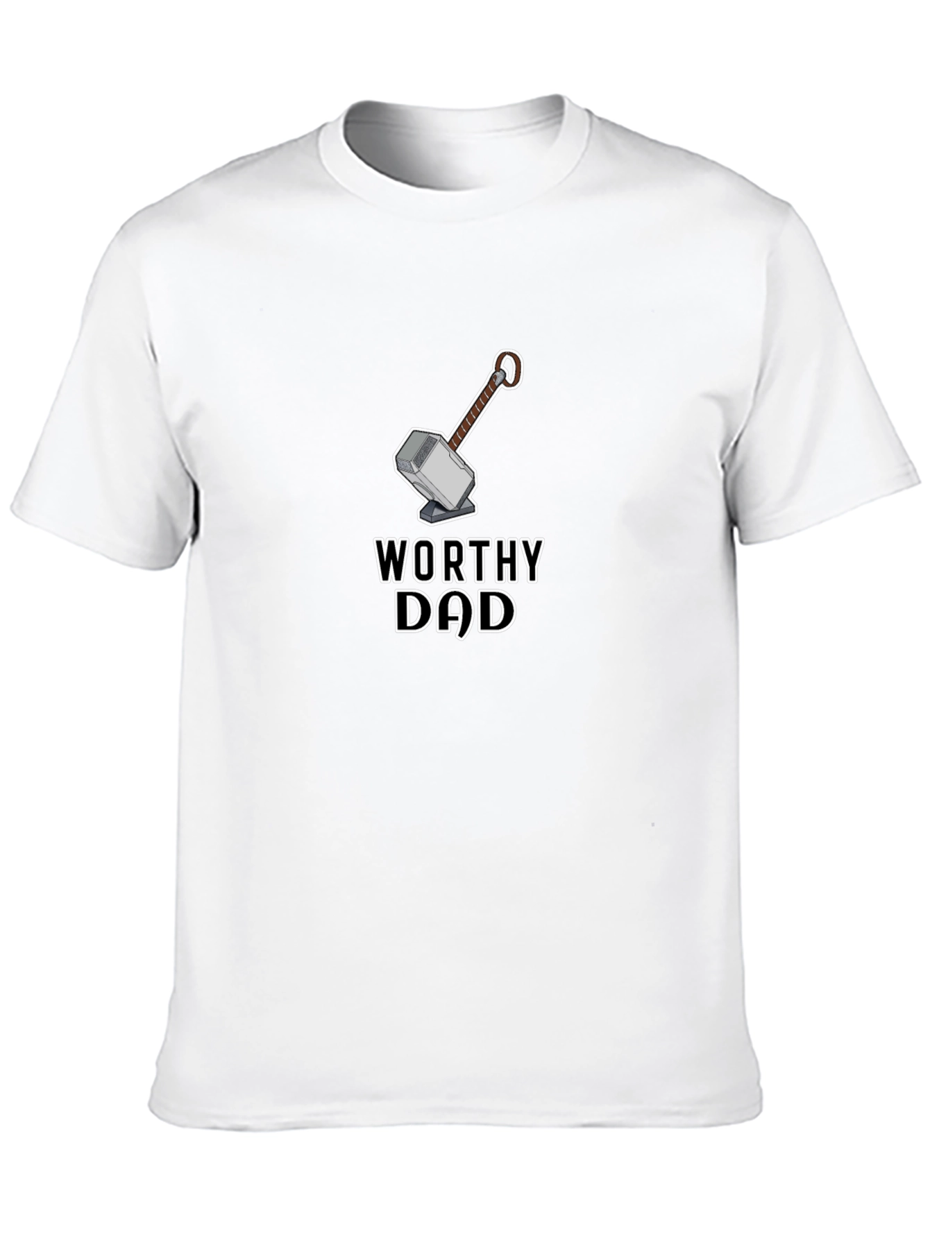 Worthy Dad T-Shirt - Superhero Dad Gift