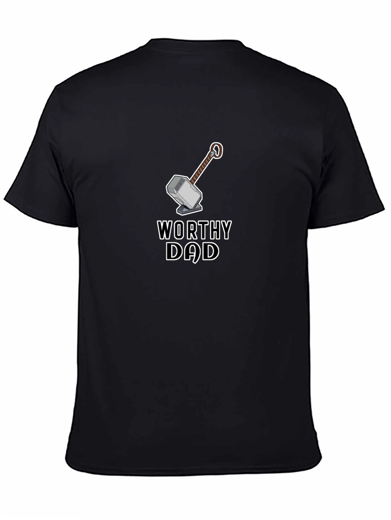 Worthy Dad T-Shirt - Superhero Dad Gift