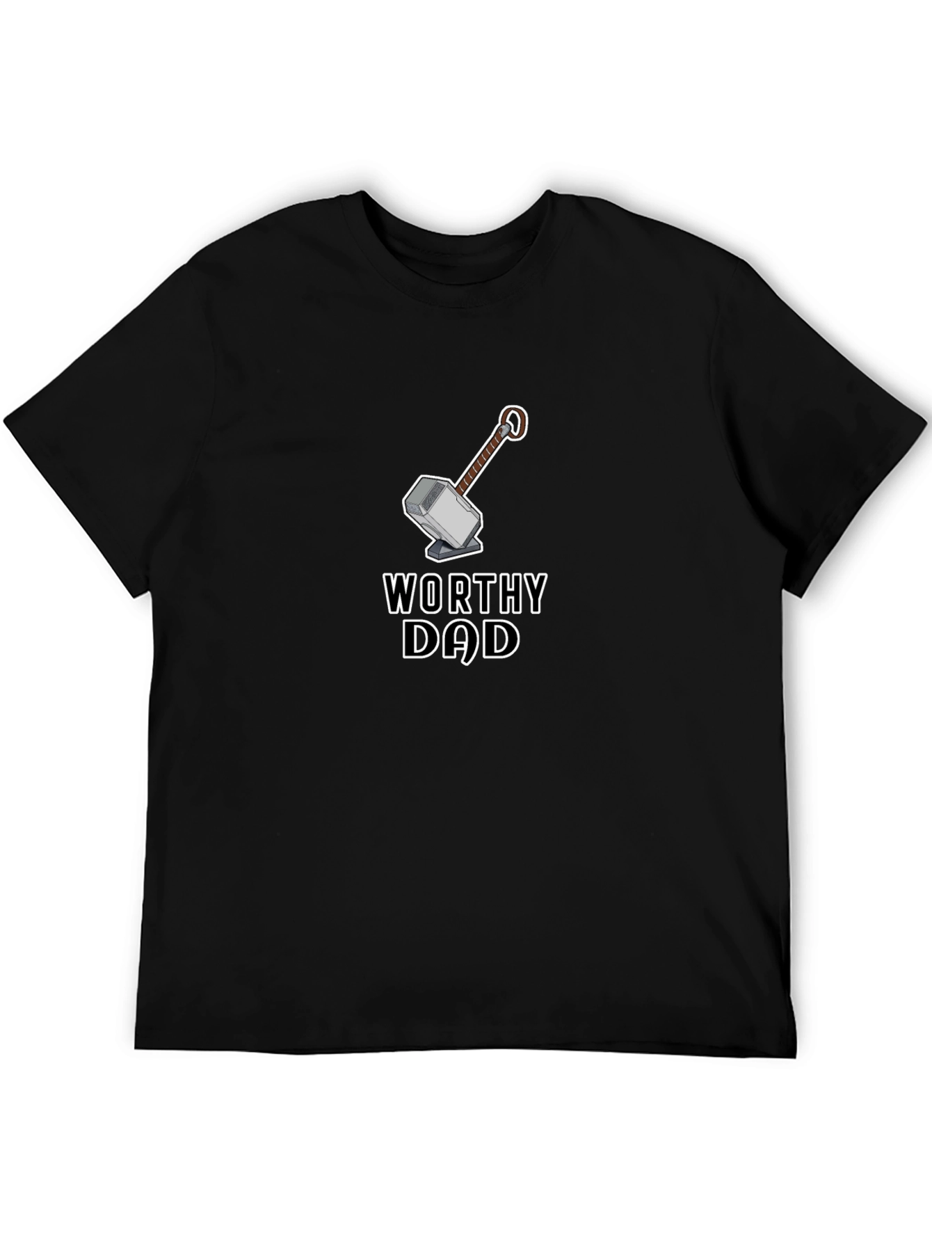 Worthy Dad T-Shirt - Superhero Dad Gift
