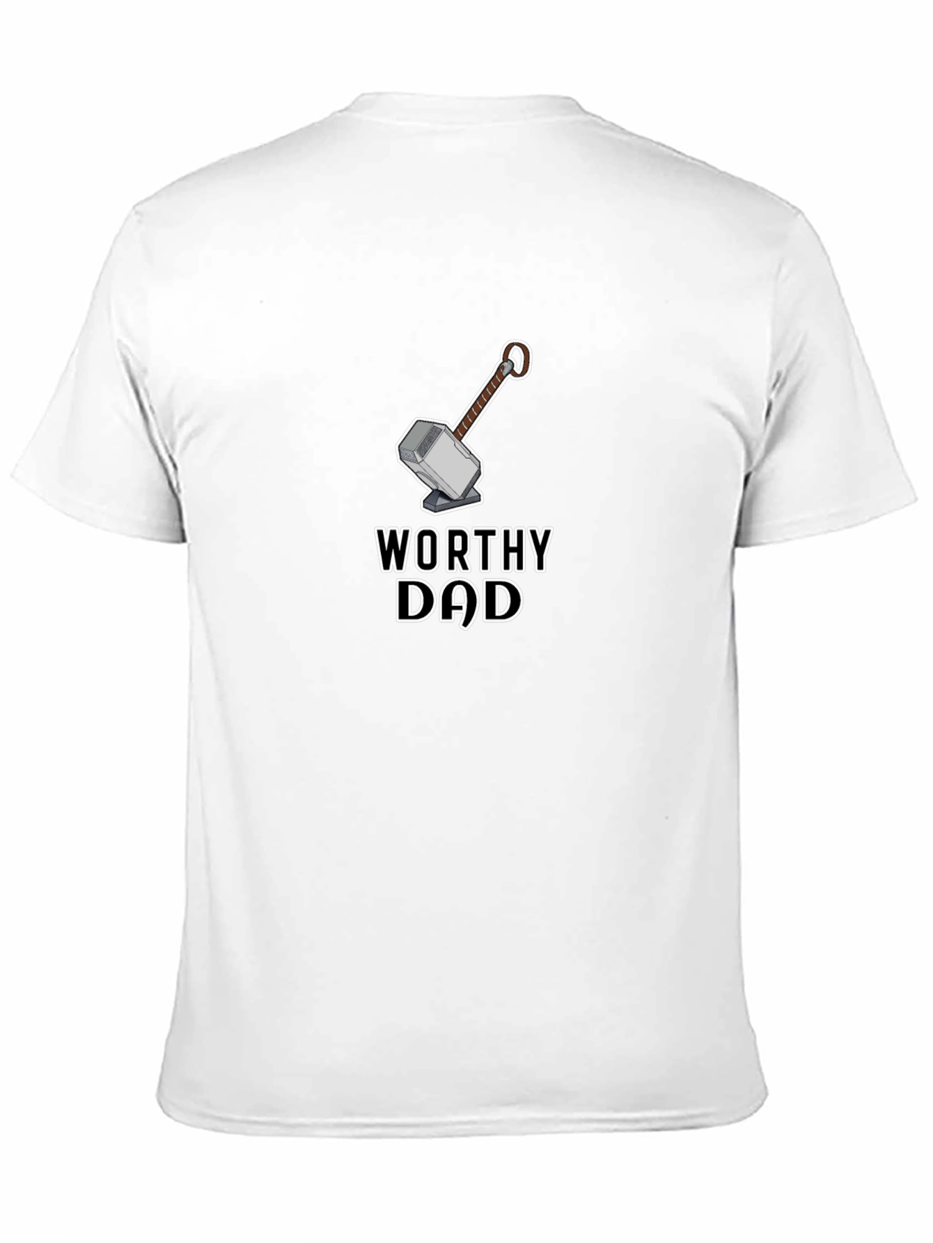 Worthy Dad T-Shirt - Superhero Dad Gift