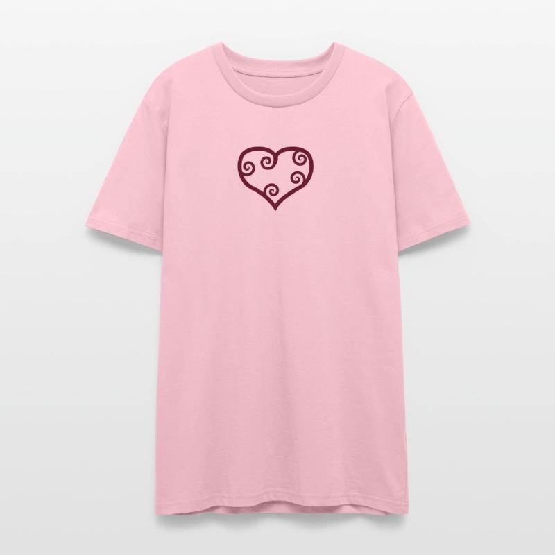 Valentine Red Maori Heart