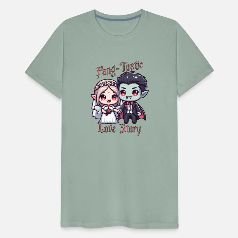 Vampire Bride and Groom Love Story