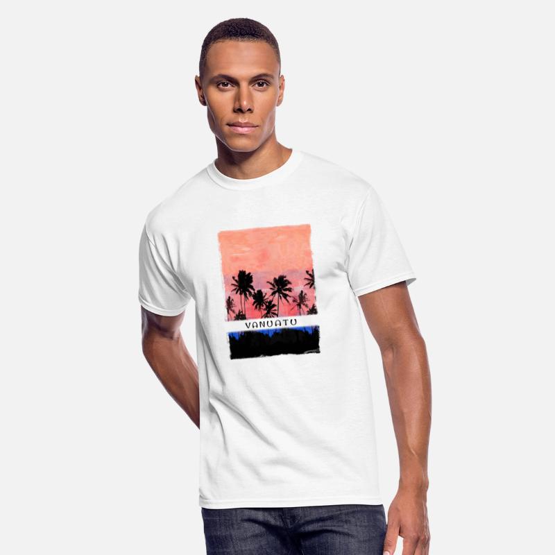 Vanuatu Vacation Souvenir Beach Palm Tree