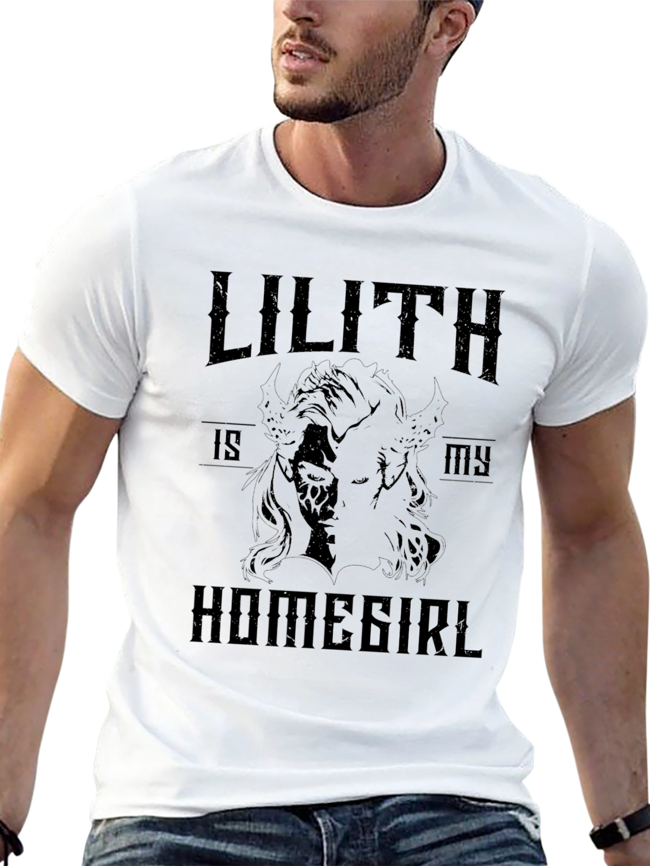 Lilith Homegirl Graphic Black T-Shirt