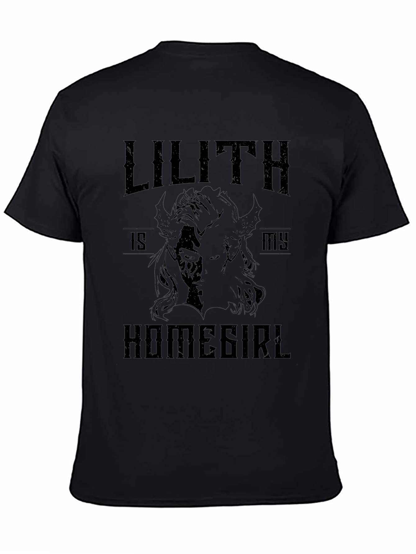 Lilith Homegirl Graphic Black T-Shirt