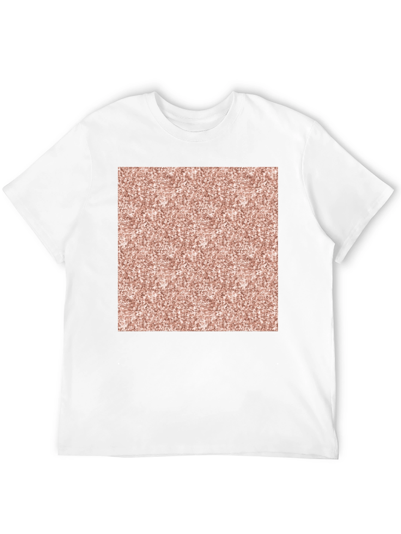 Patterned Graphic Tee - Unique Texture Design