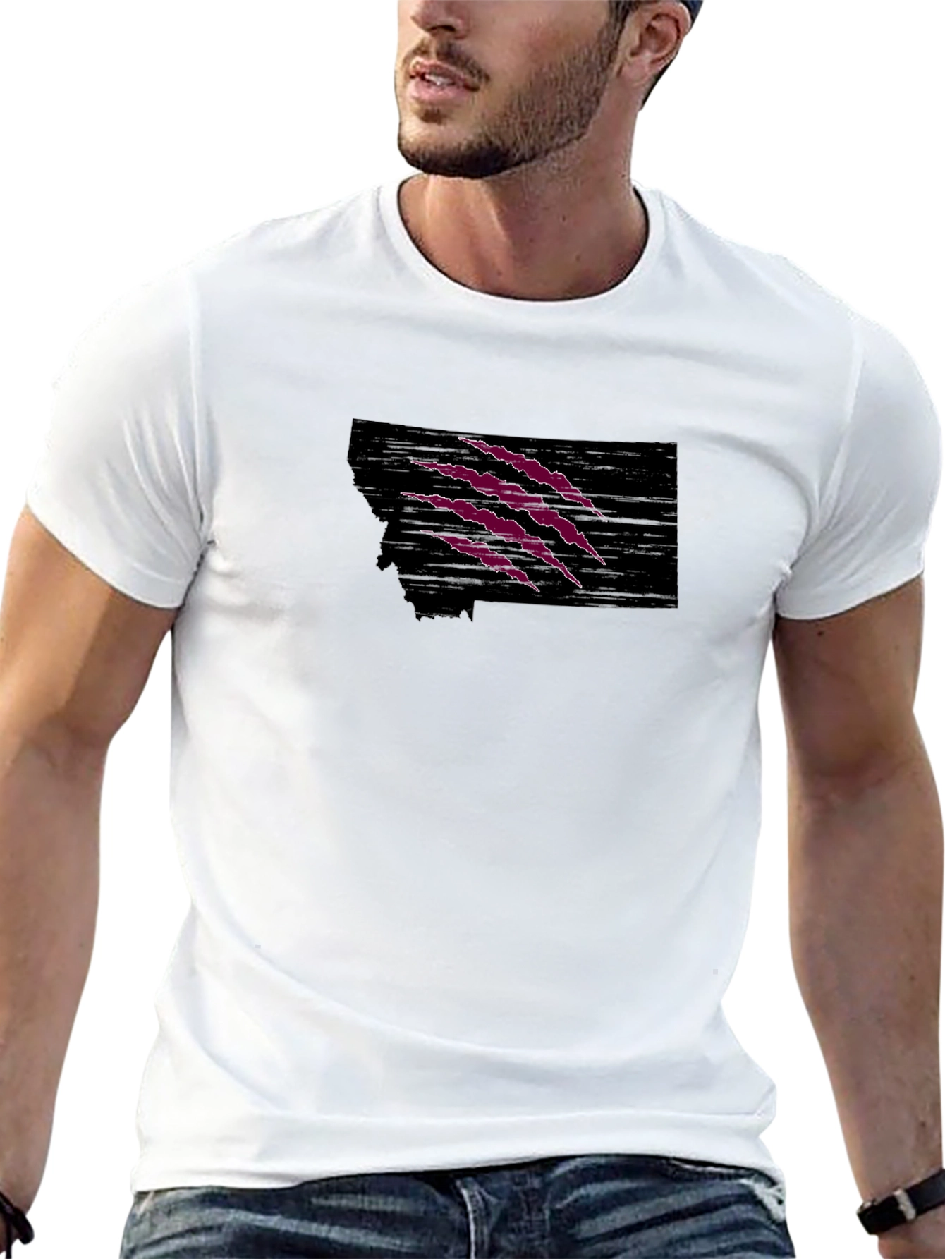 Montana Claw Graphic T-Shirt