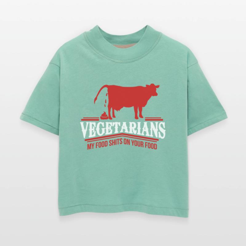 vegetarians - my food shits on your food