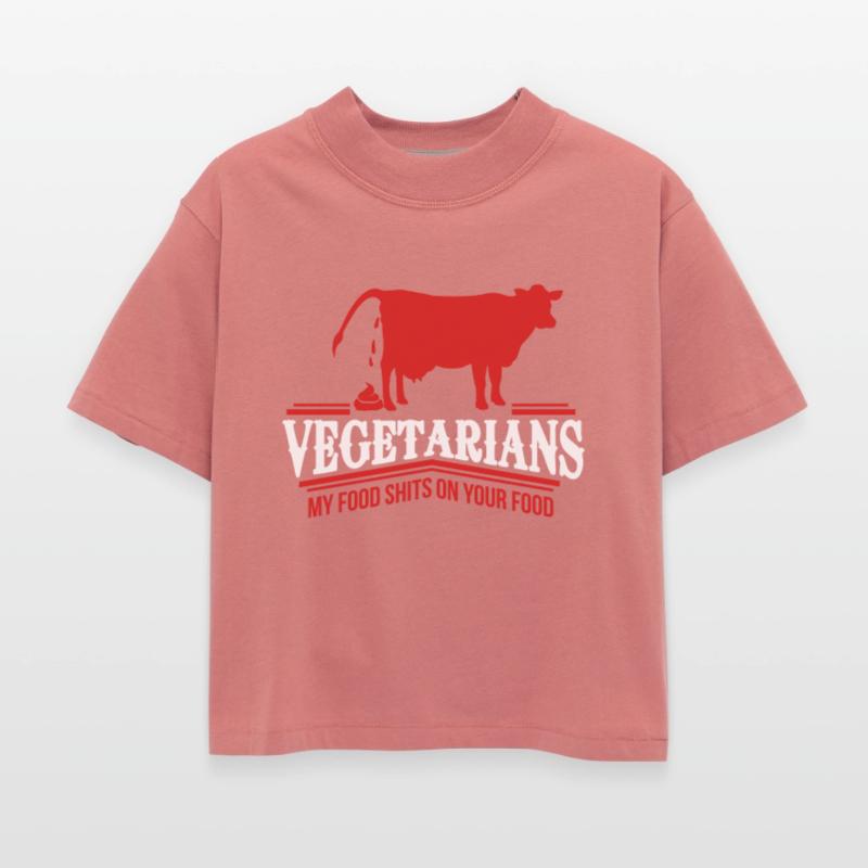 vegetarians - my food shits on your food