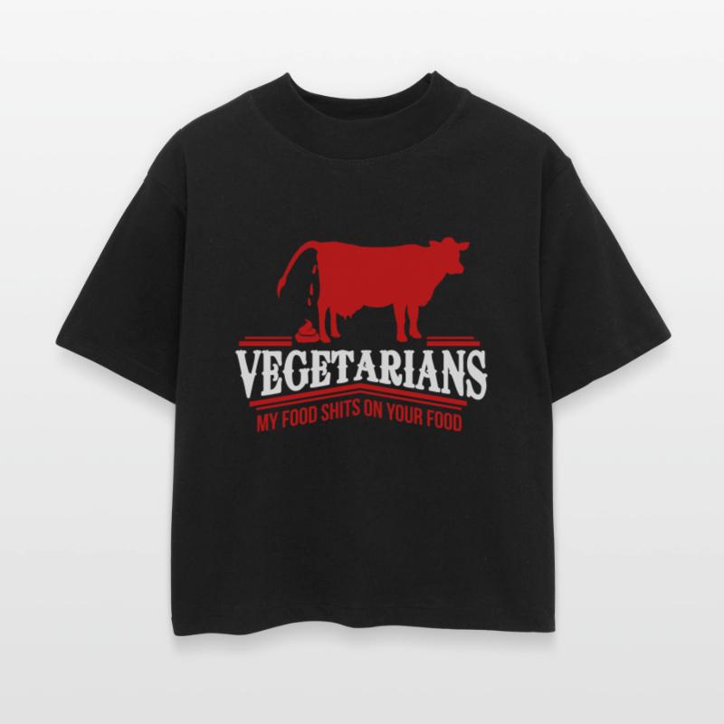 vegetarians - my food shits on your food
