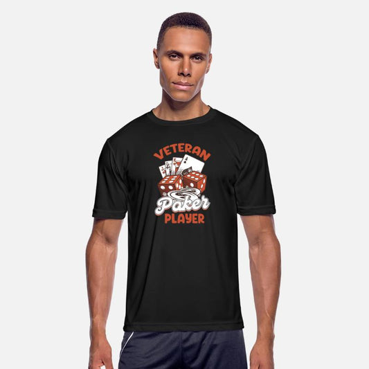 Veteran Poker Player Holdem Dealer Blackjack