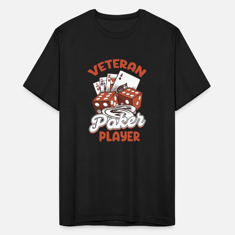 Veteran Poker Player Holdem Dealer Blackjack