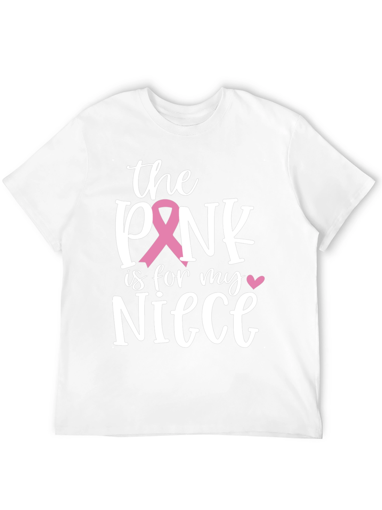 Pink Ribbon Niece Support T-Shirt
