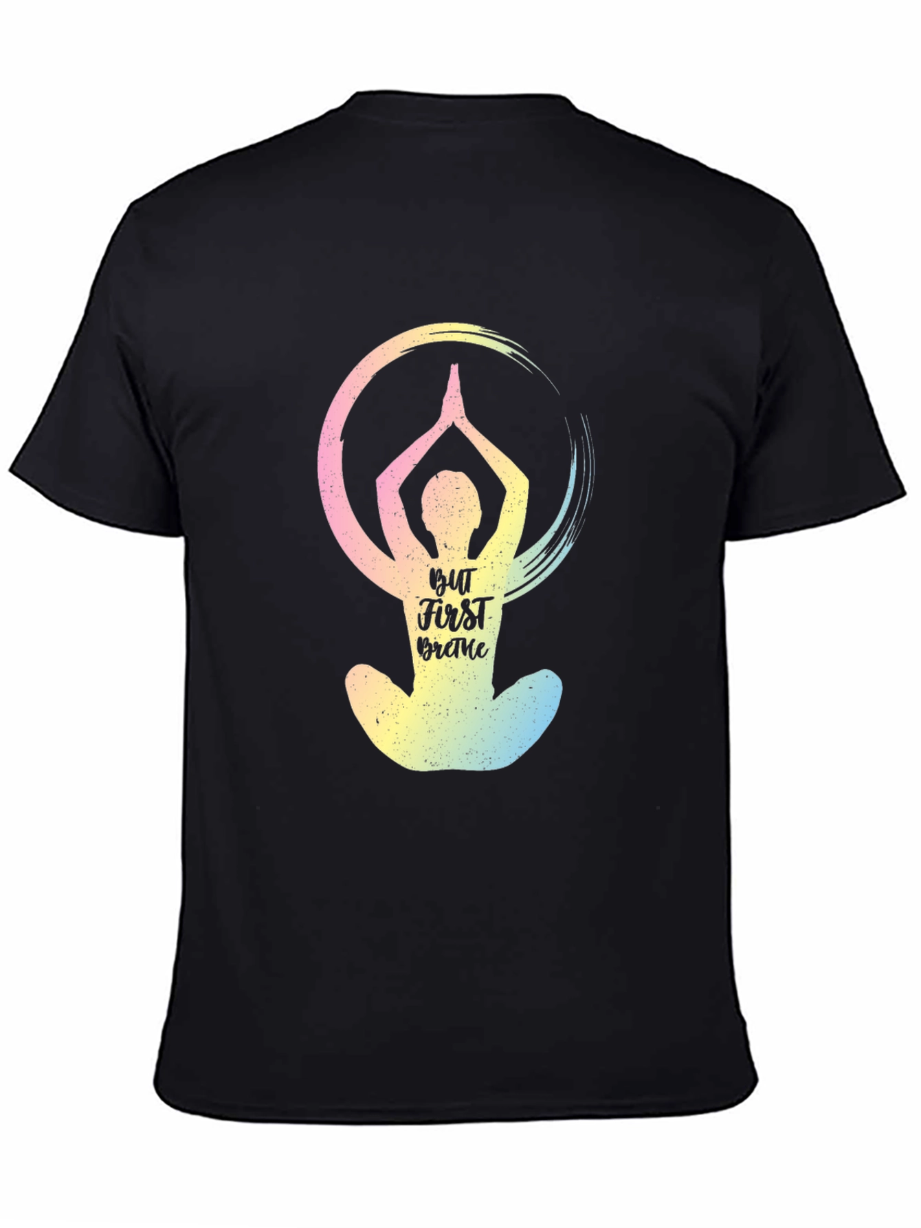 Yoga T-Shirt - But First Breathe Tee